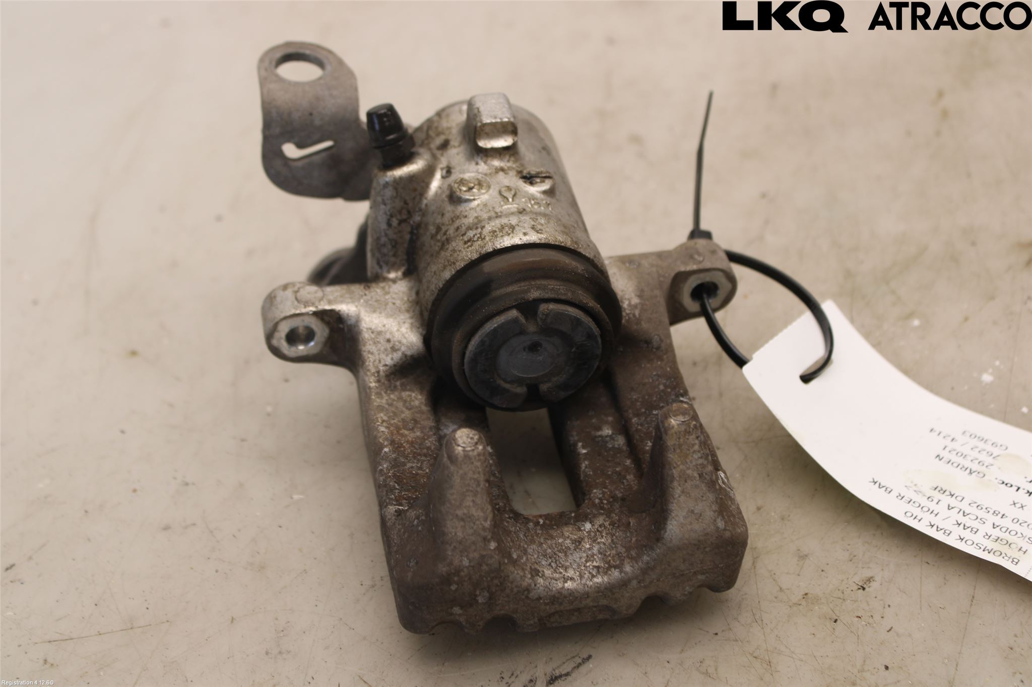 Skoda SCALA 19- Bremsecaliper Bak Høyre