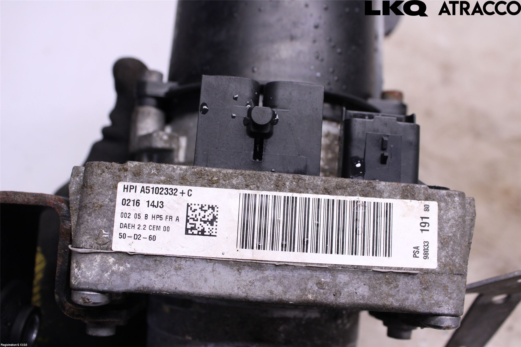 Citroen C4 II 11-18 Servostyring Eletrisk Pumpe