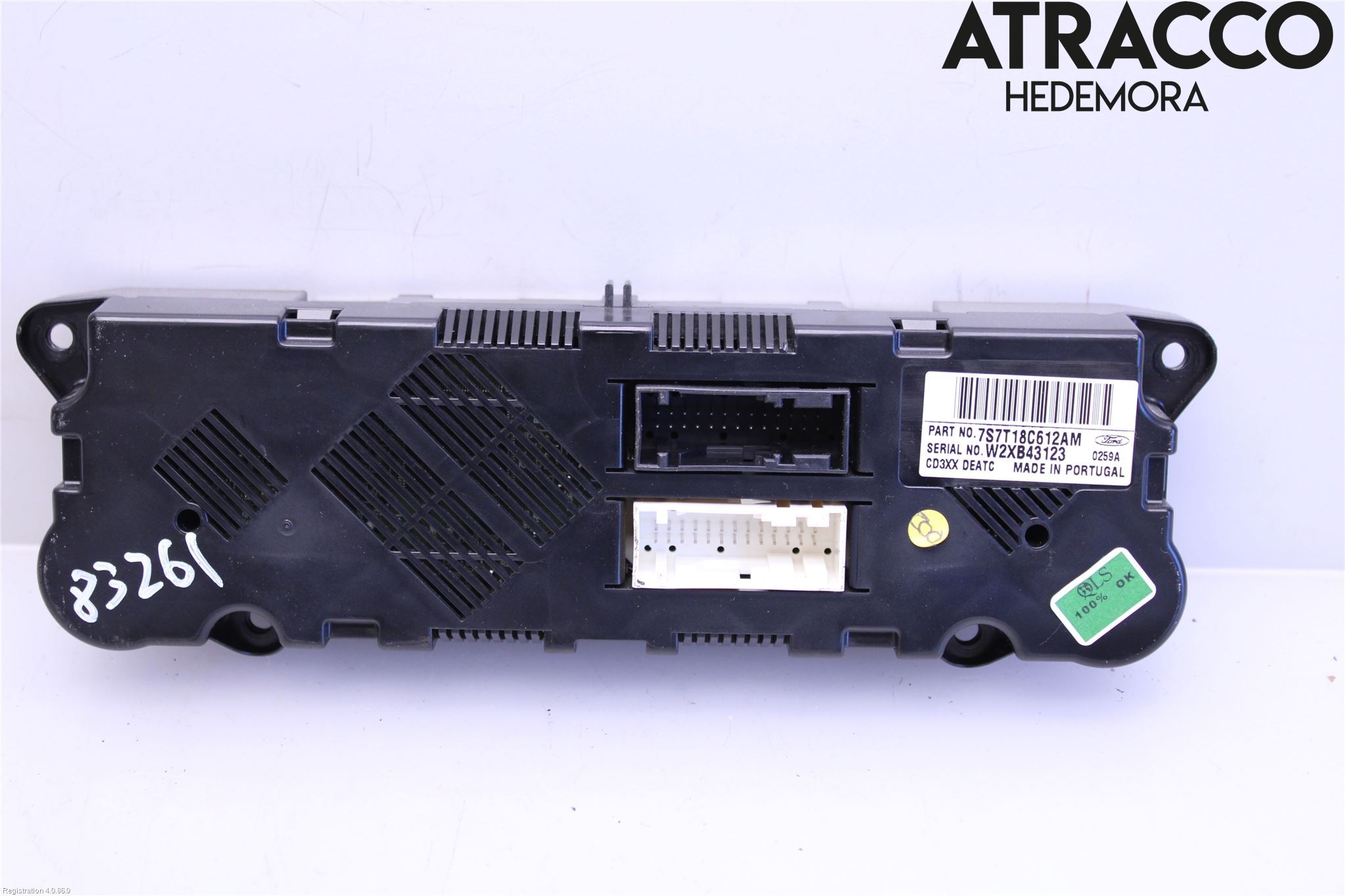 Ford MONDEO 07-15 Varme Ac Betjening-Display