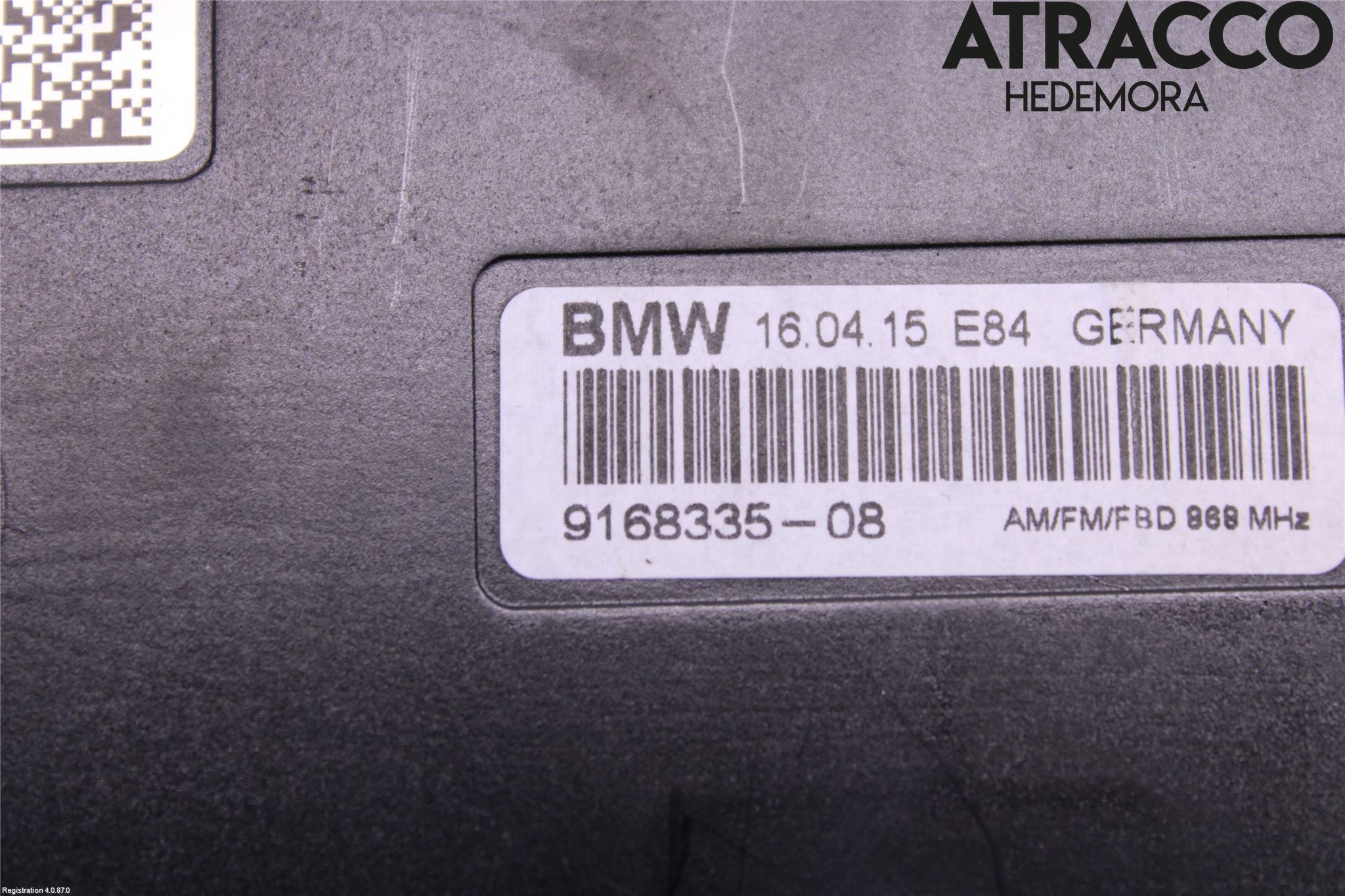 BMW X1 E84 10-15 Stereo Antenneforsterker