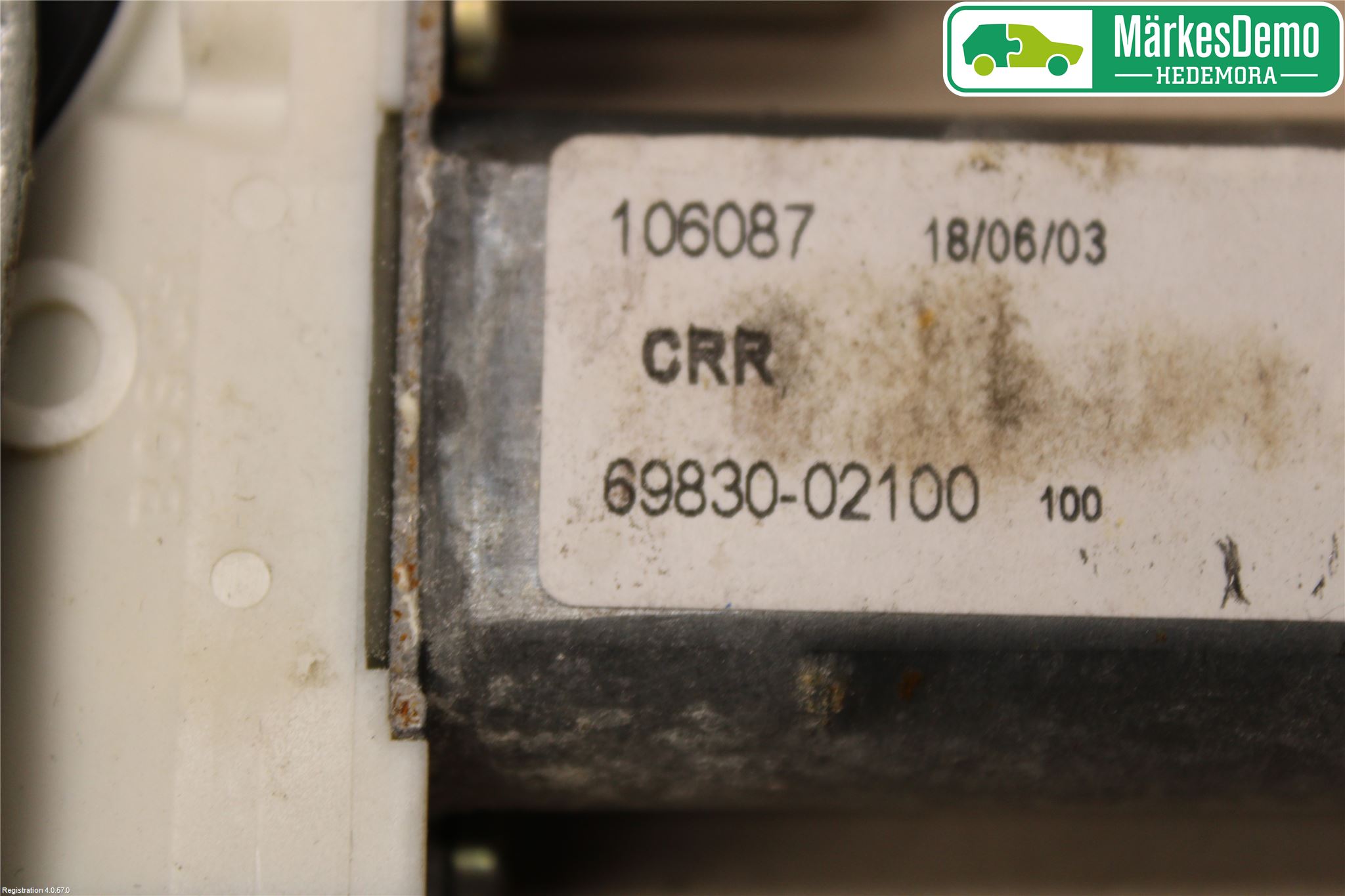Toyota COROLLA 02-07 Vindusheis El Komp