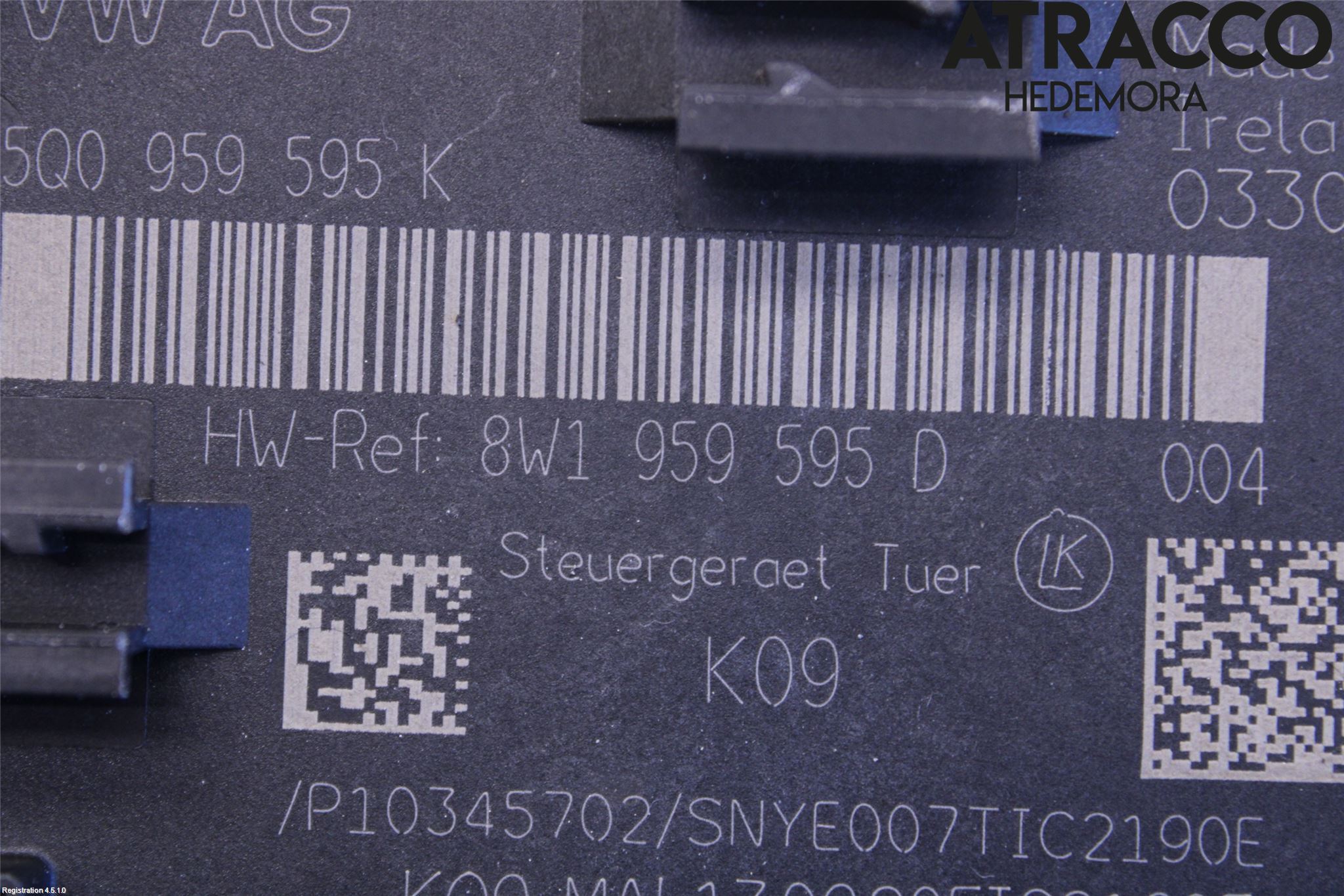 Audi Q3 F3 19- Styreenhet Dør