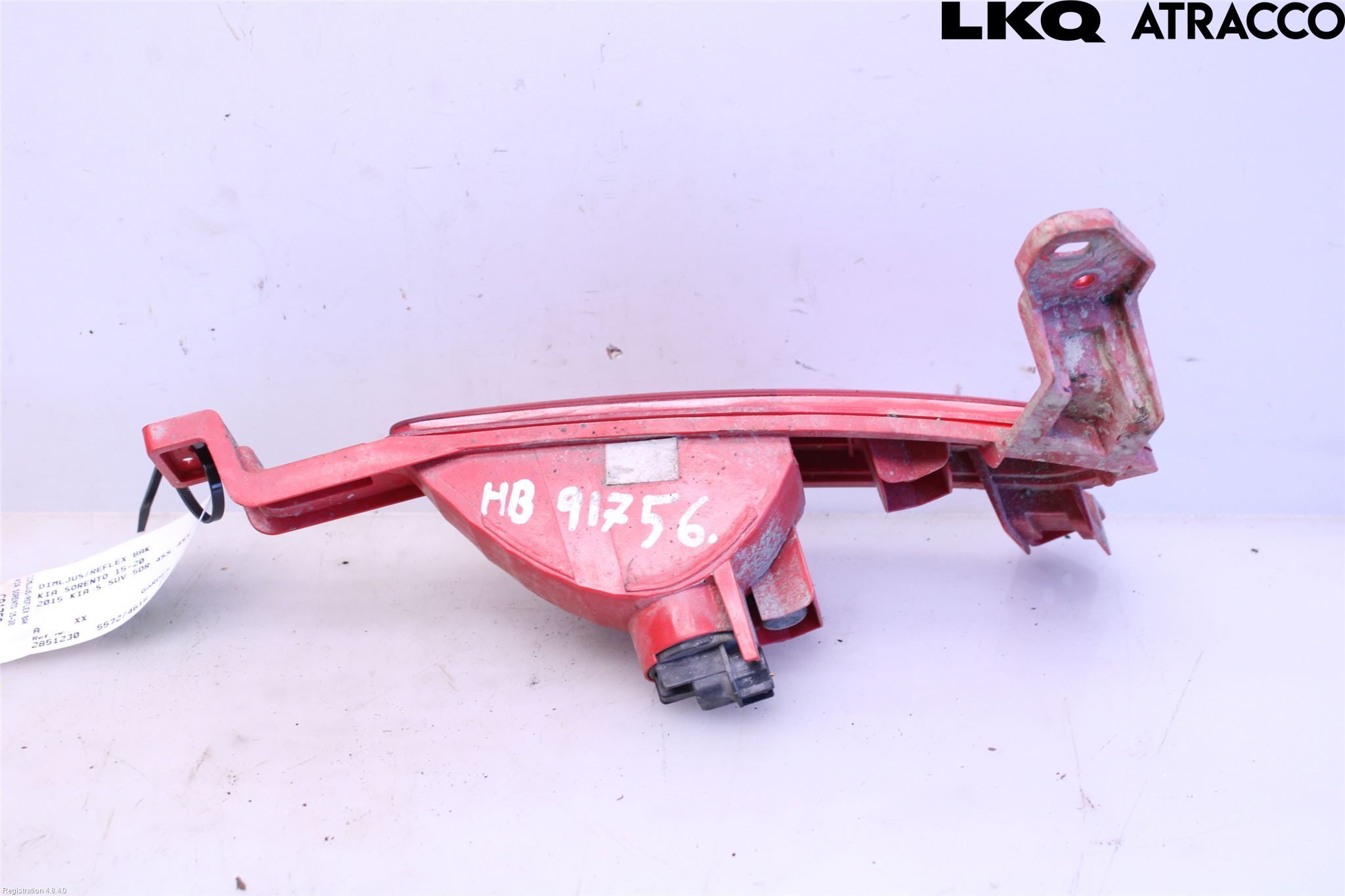Kia SORENTO 15-20 Refleks Bak