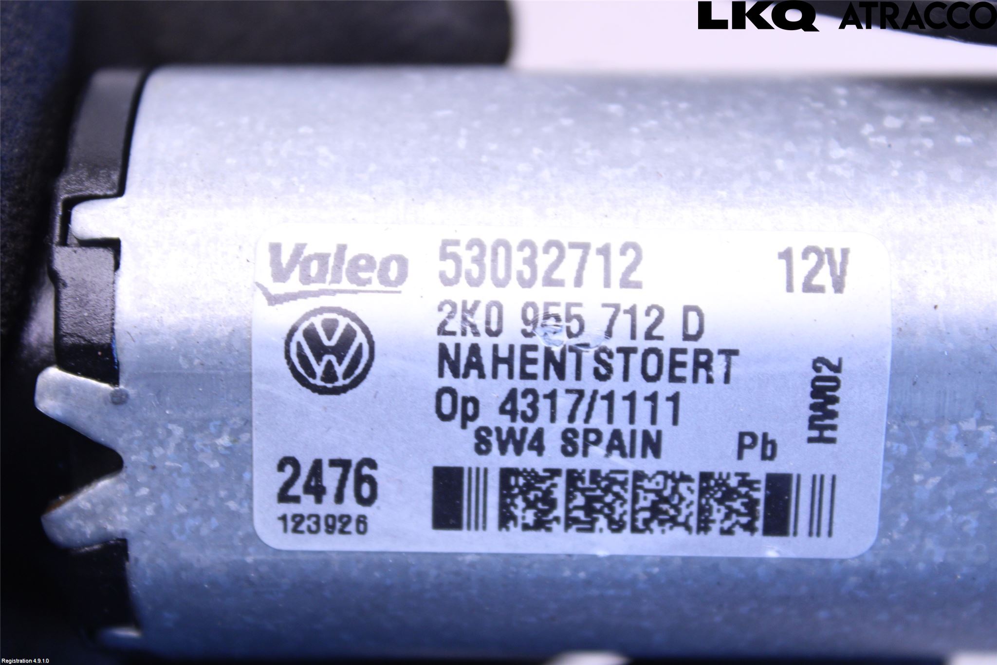 Volkswagen VW CADDY 16-20 Viskermotor Bakluke