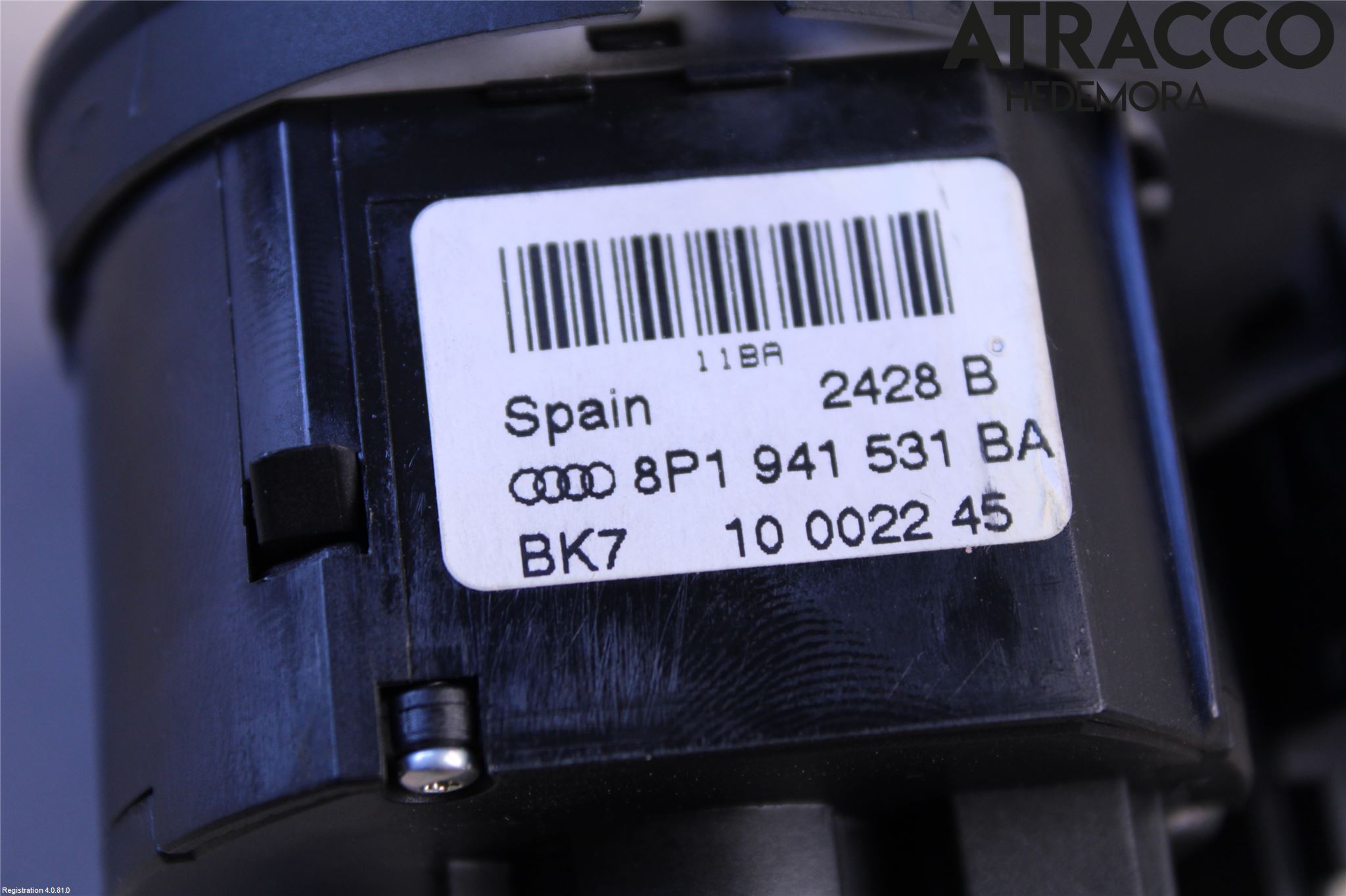 Audi A3/S3 05-13 Bryter Hovedlys