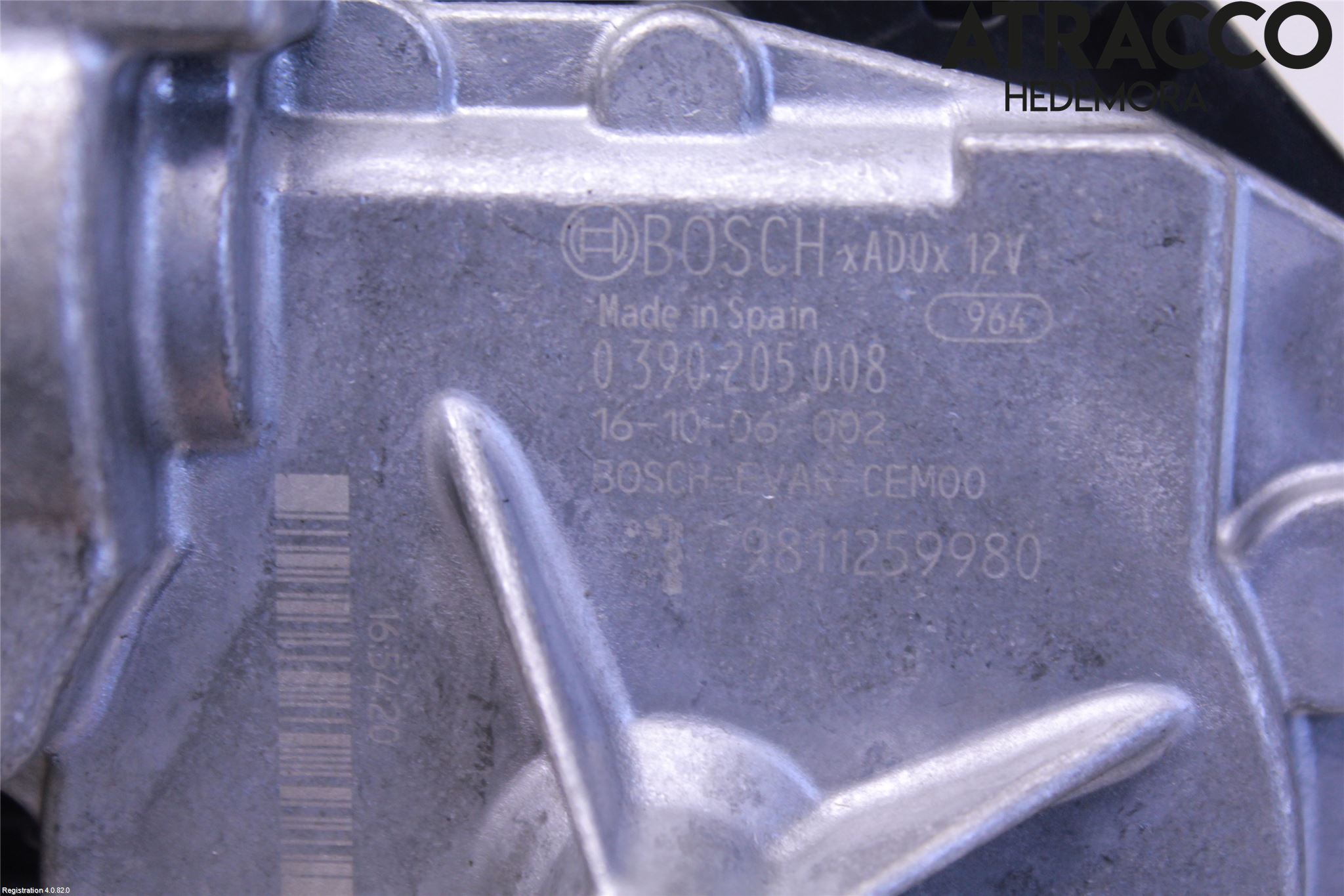 Peugeot 3008 17-24 Viskermotor Bakluke