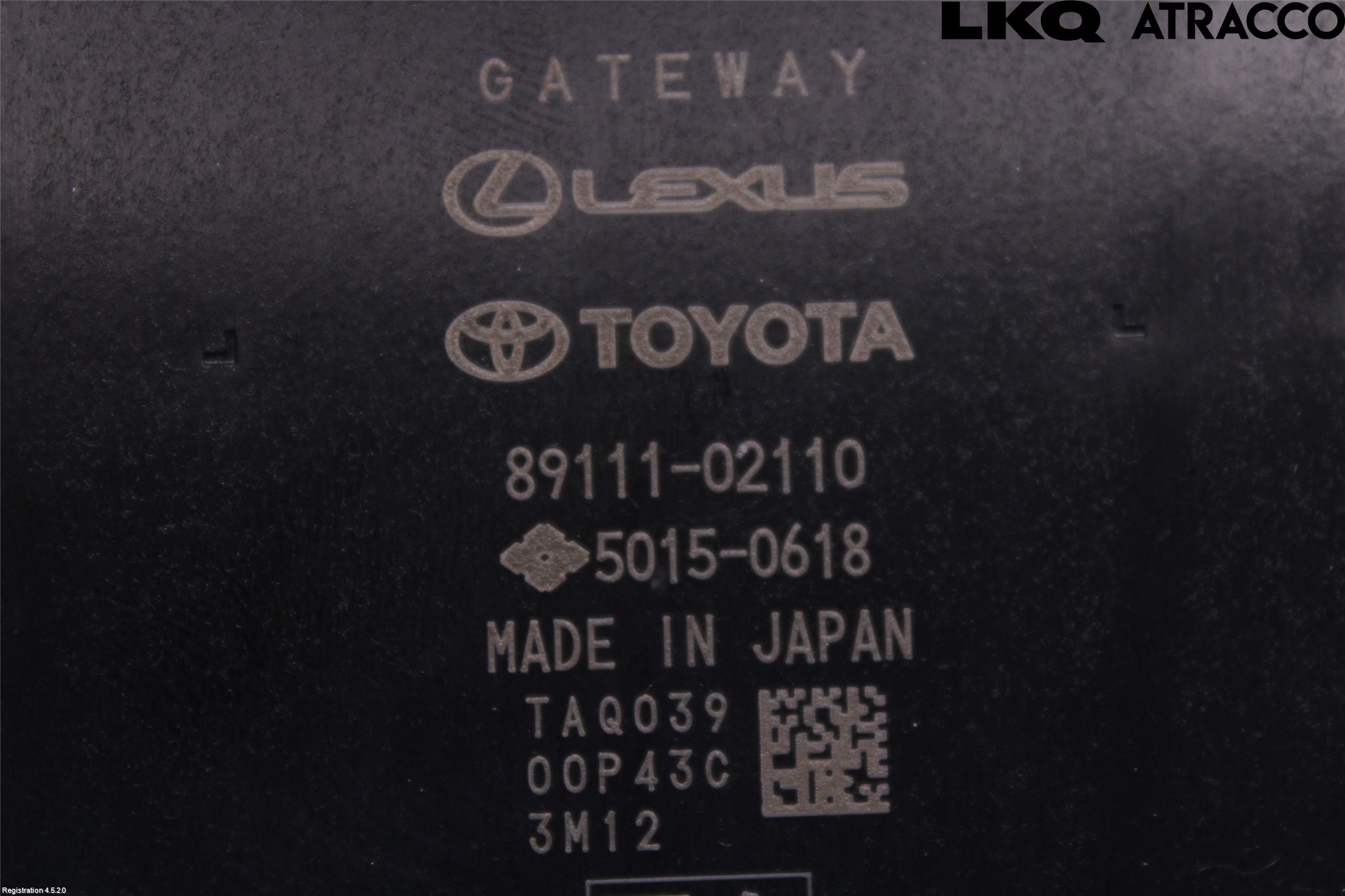 Toyota COROLLA 19- Styreenhet Øvrig