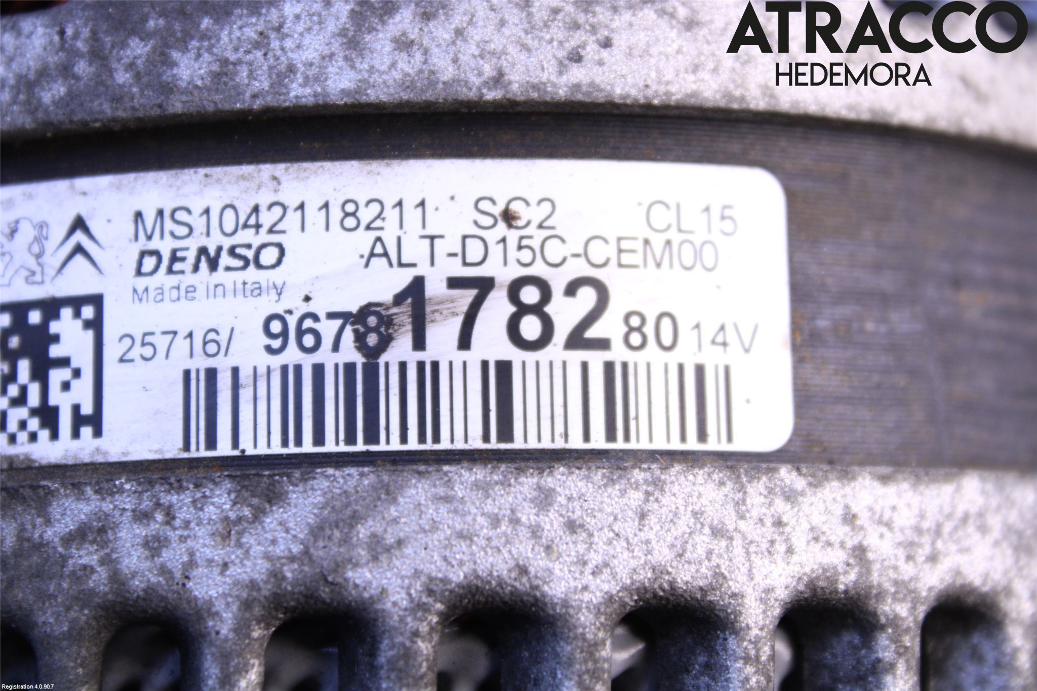 Peugeot 3008 17-24 Dynamo