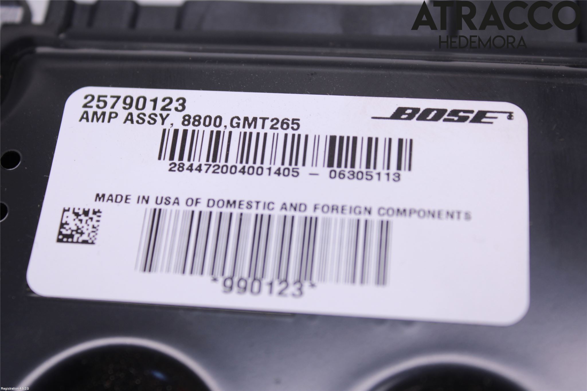 Cadillac SRX Stereo Forsterker