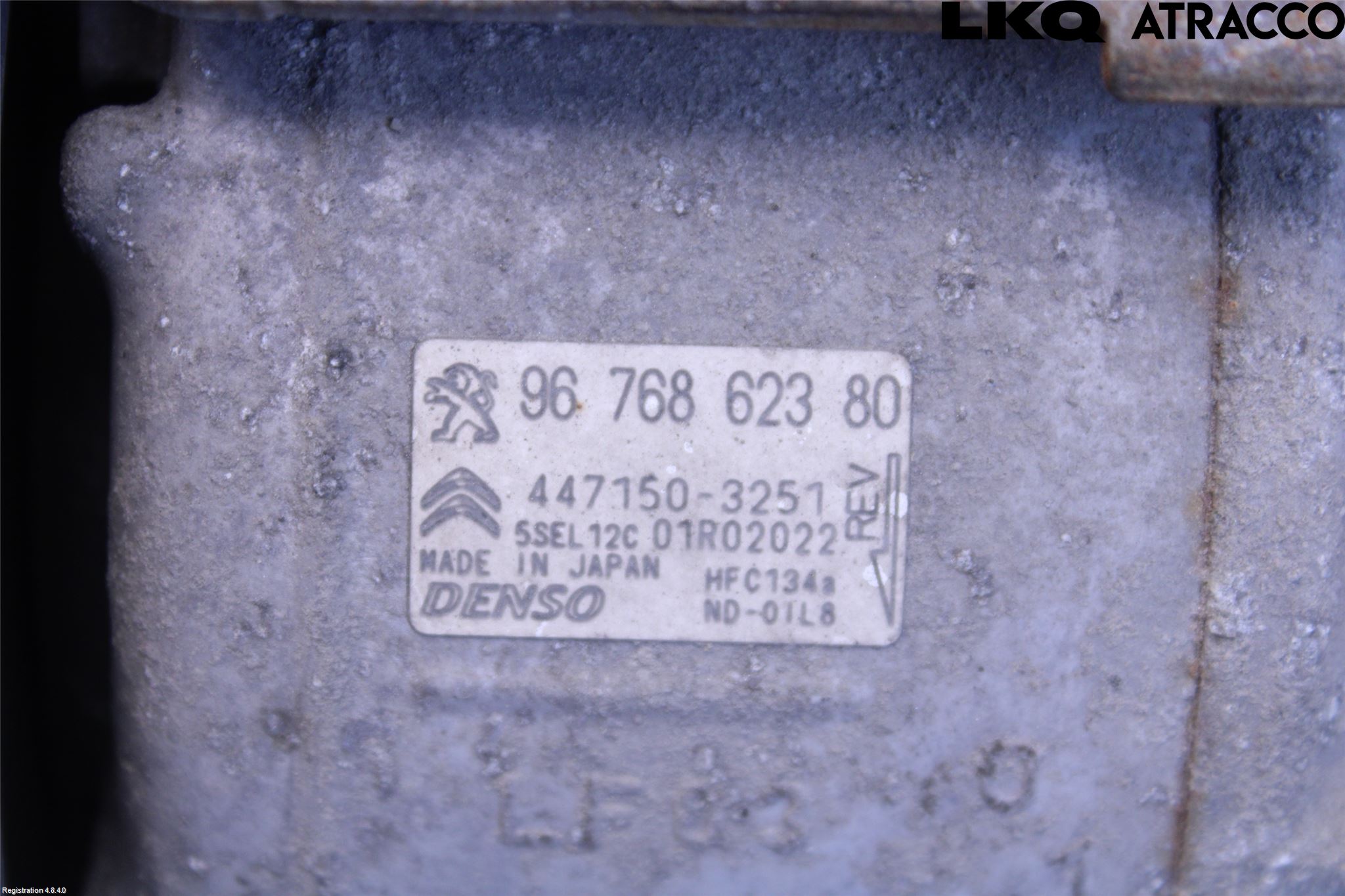 Citroen C4 II 11-18 Varme Ac Kompressor