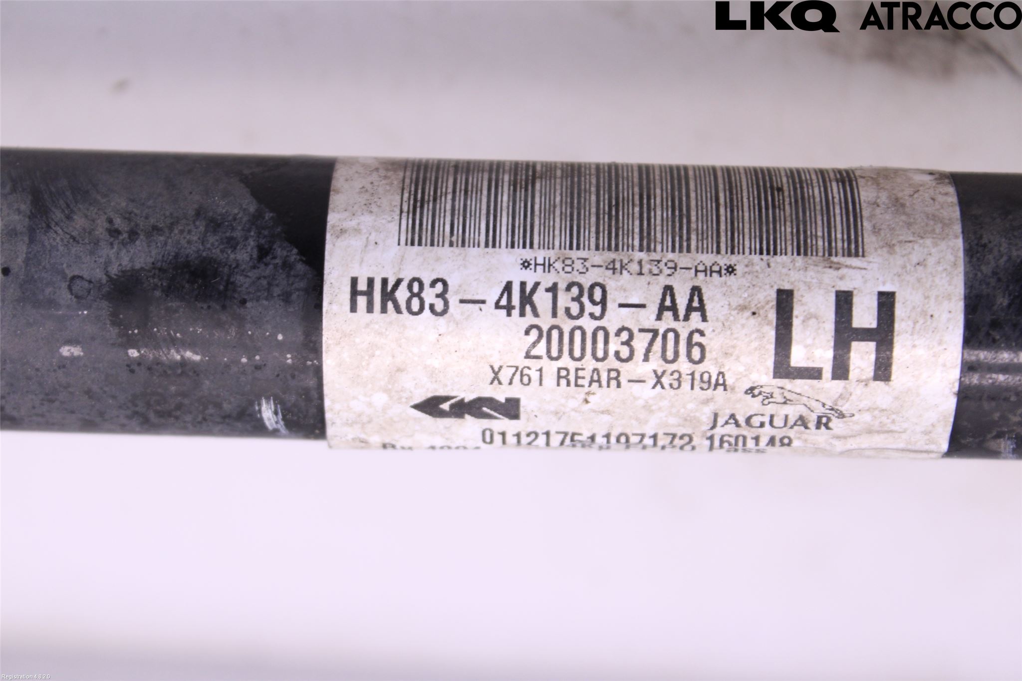 Landrover RANGE ROVER VELAR (L560) 17- Drivaksel Bak Kompl Venstre