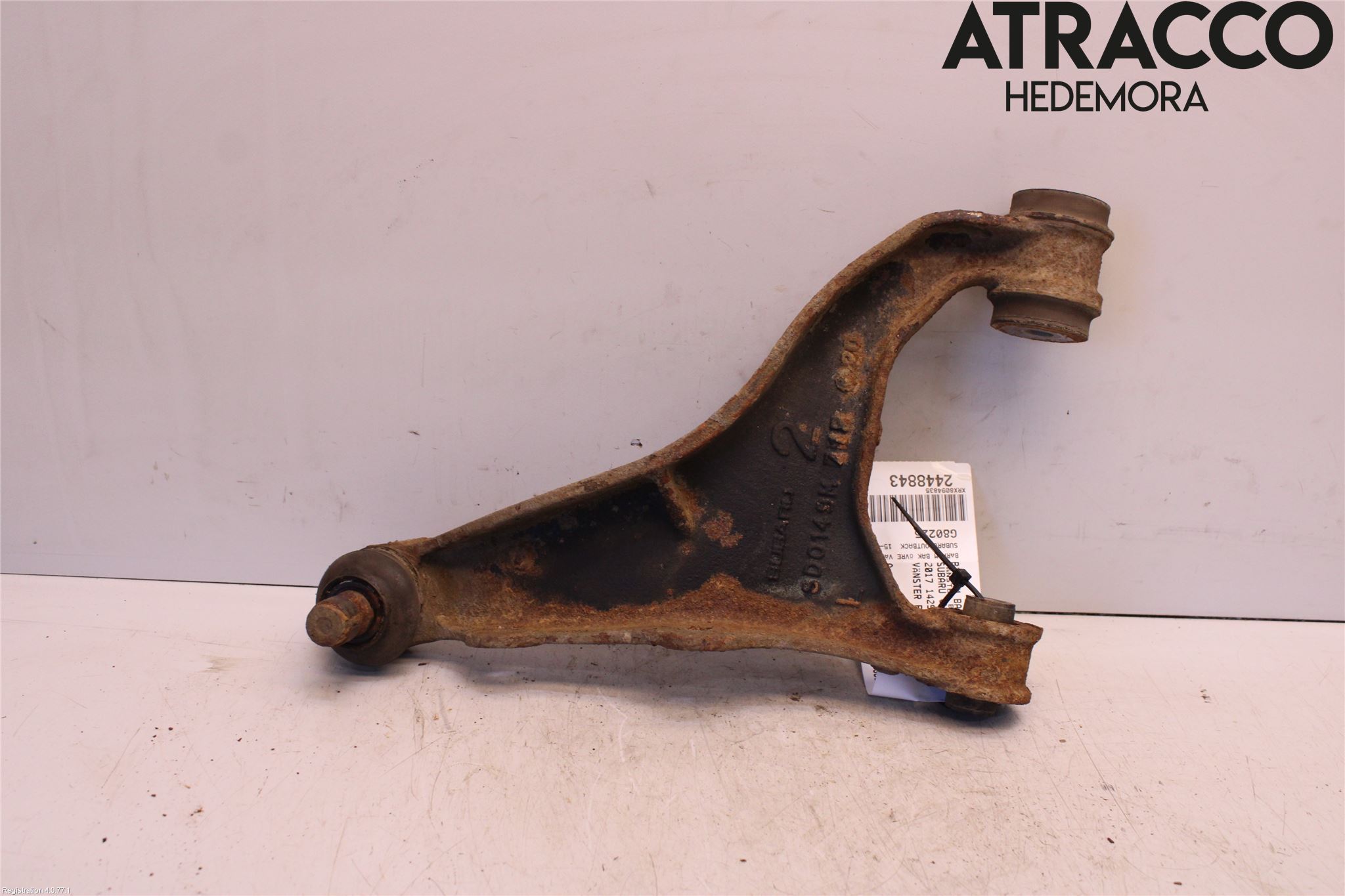 Subaru OUTBACK 15-20 Bærearm Bak Venstre Øvre
