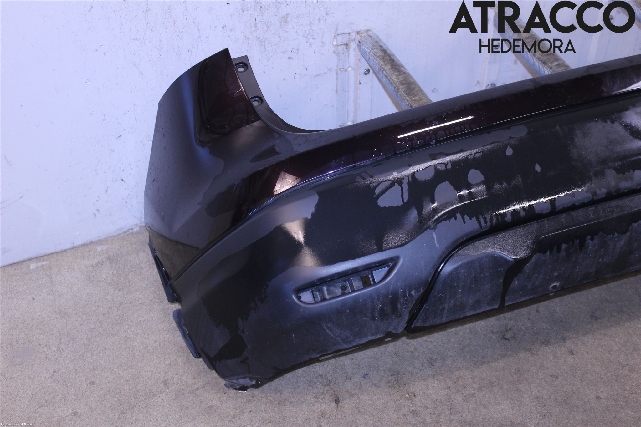 Nissan QASHQAI 14-17 Støtfanger Bak Overtrekk