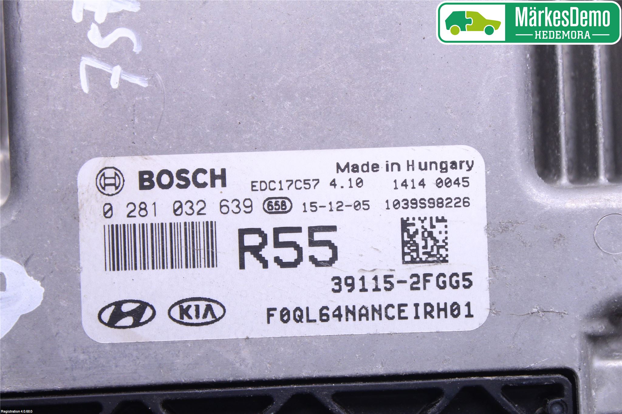 Kia SPORTAGE (QL) 16-21 Styreenhet Dieselpumpe