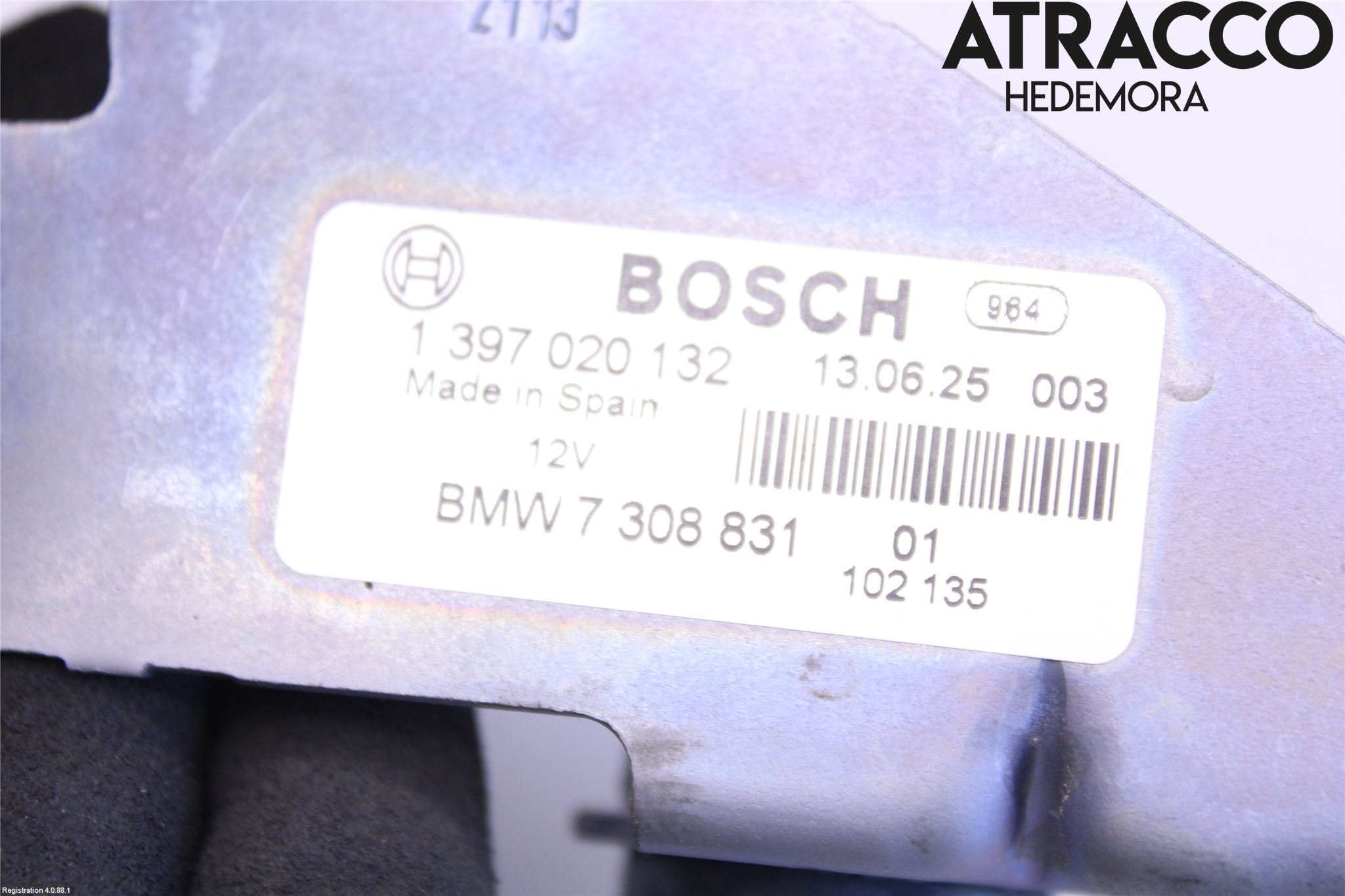 BMW 5 F10/F11/F18 09-17 Bakluke-Lokk Låsekasse