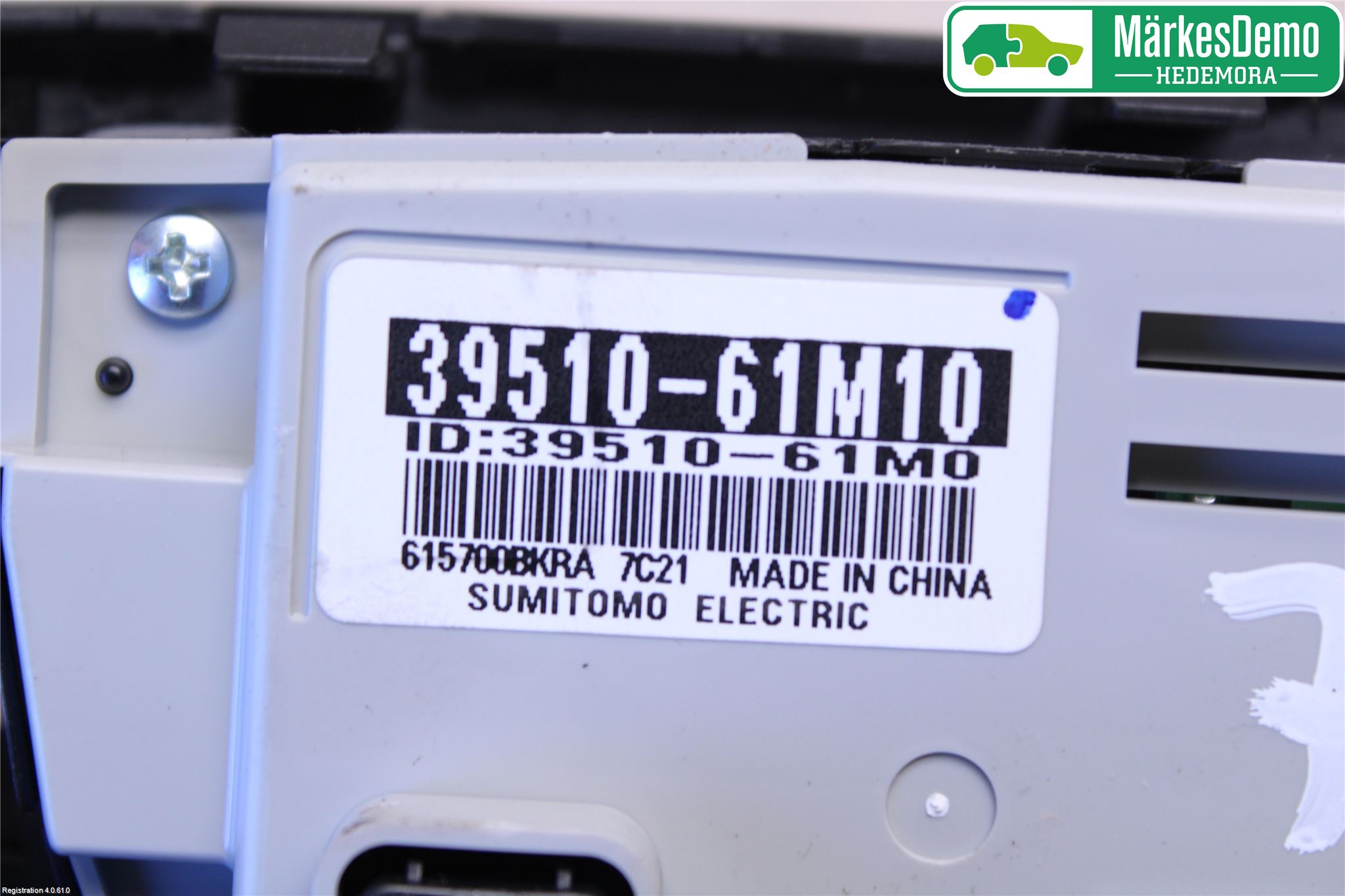 Suzuki SX4 S-CROSS 14-21 Varme Ac Betjening-Display