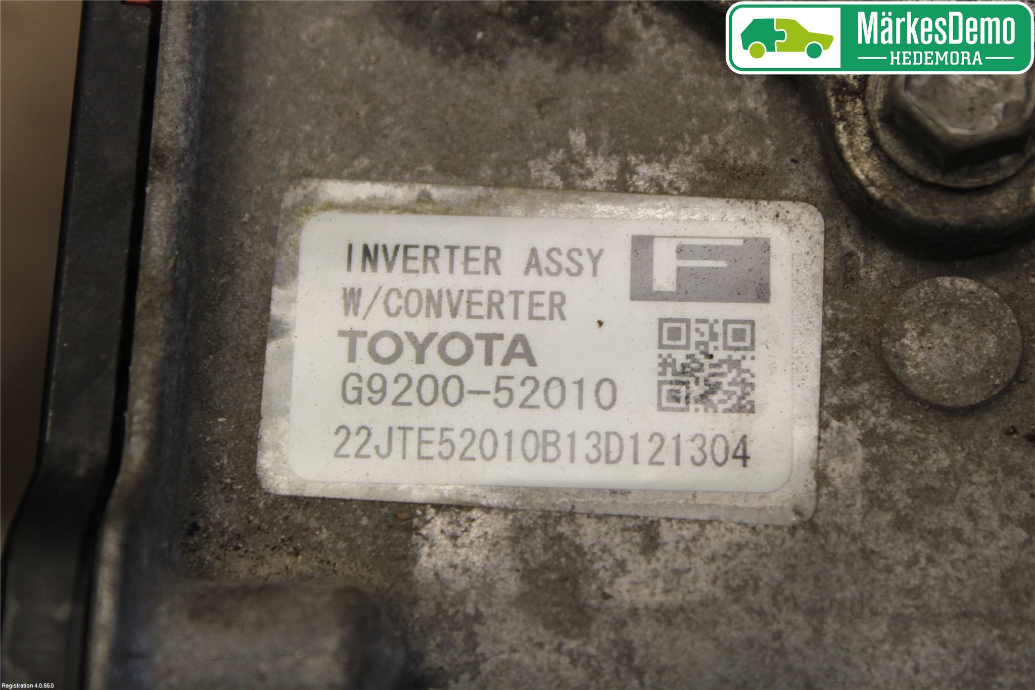 Toyota YARIS XP130 12-14 Hybridconverter