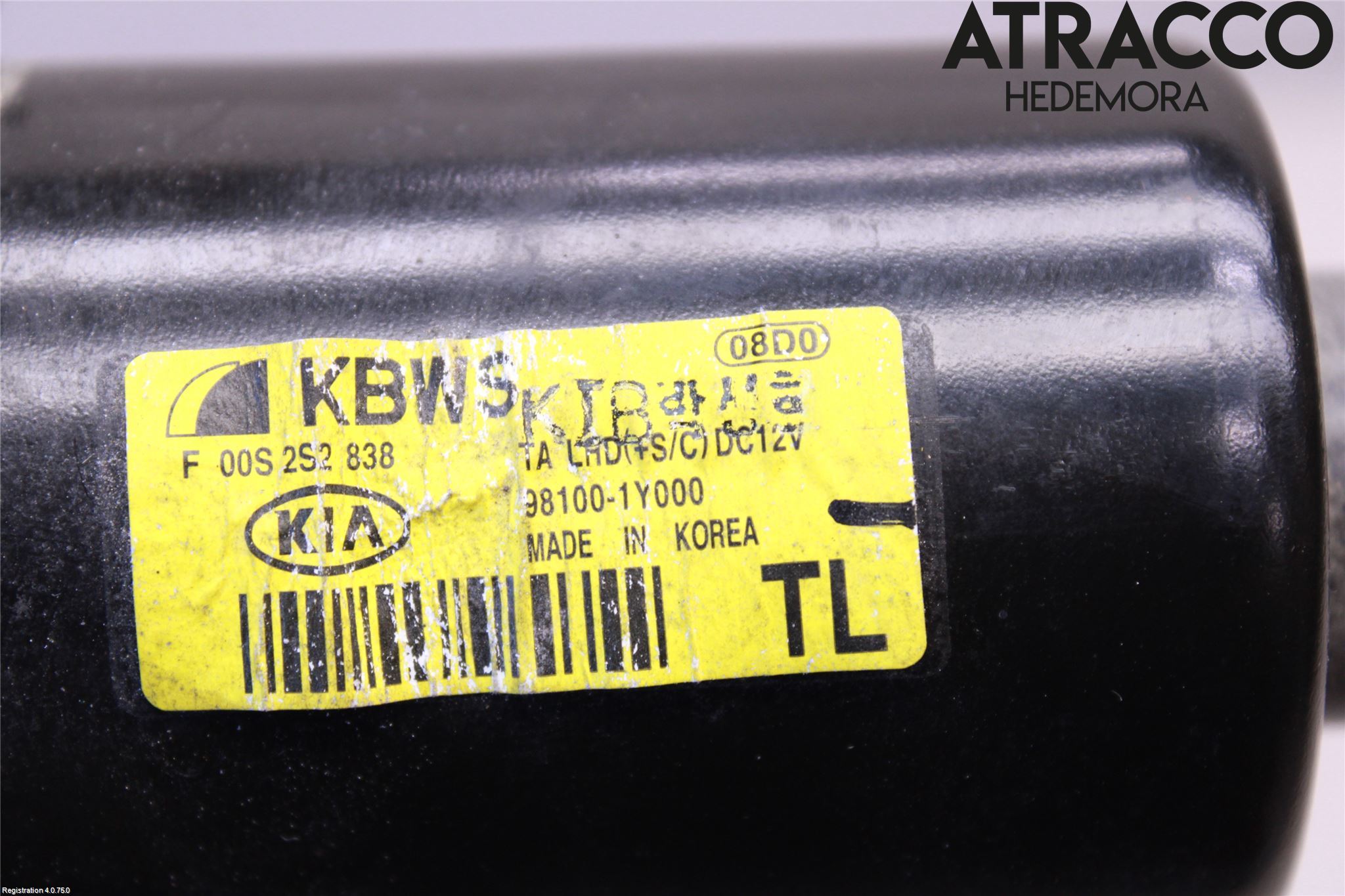 Kia PICANTO 12-17 Viskermotor Frontrute