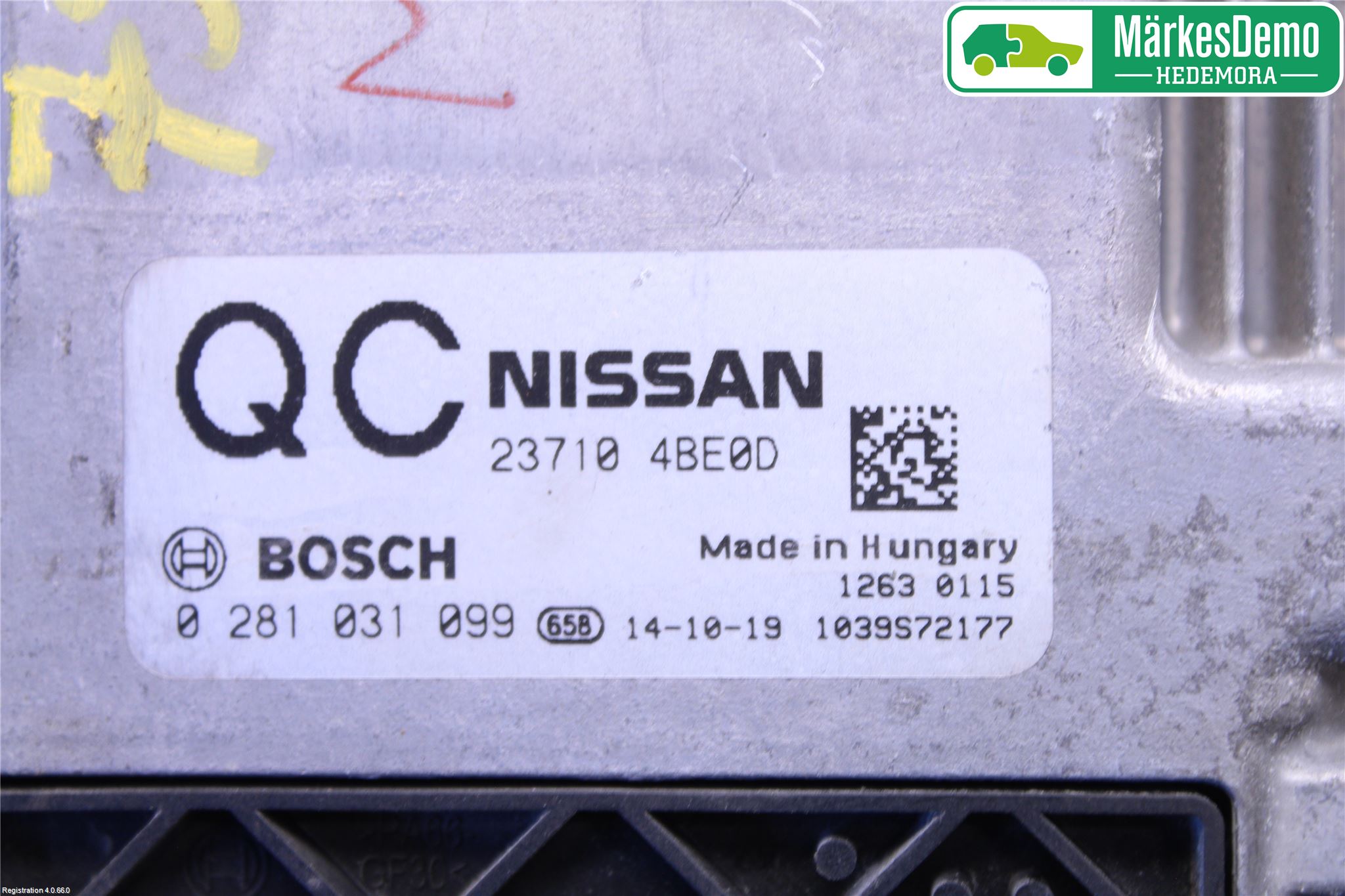 Nissan X-TRAIL 14-21 Styreenhet Dieselpumpe