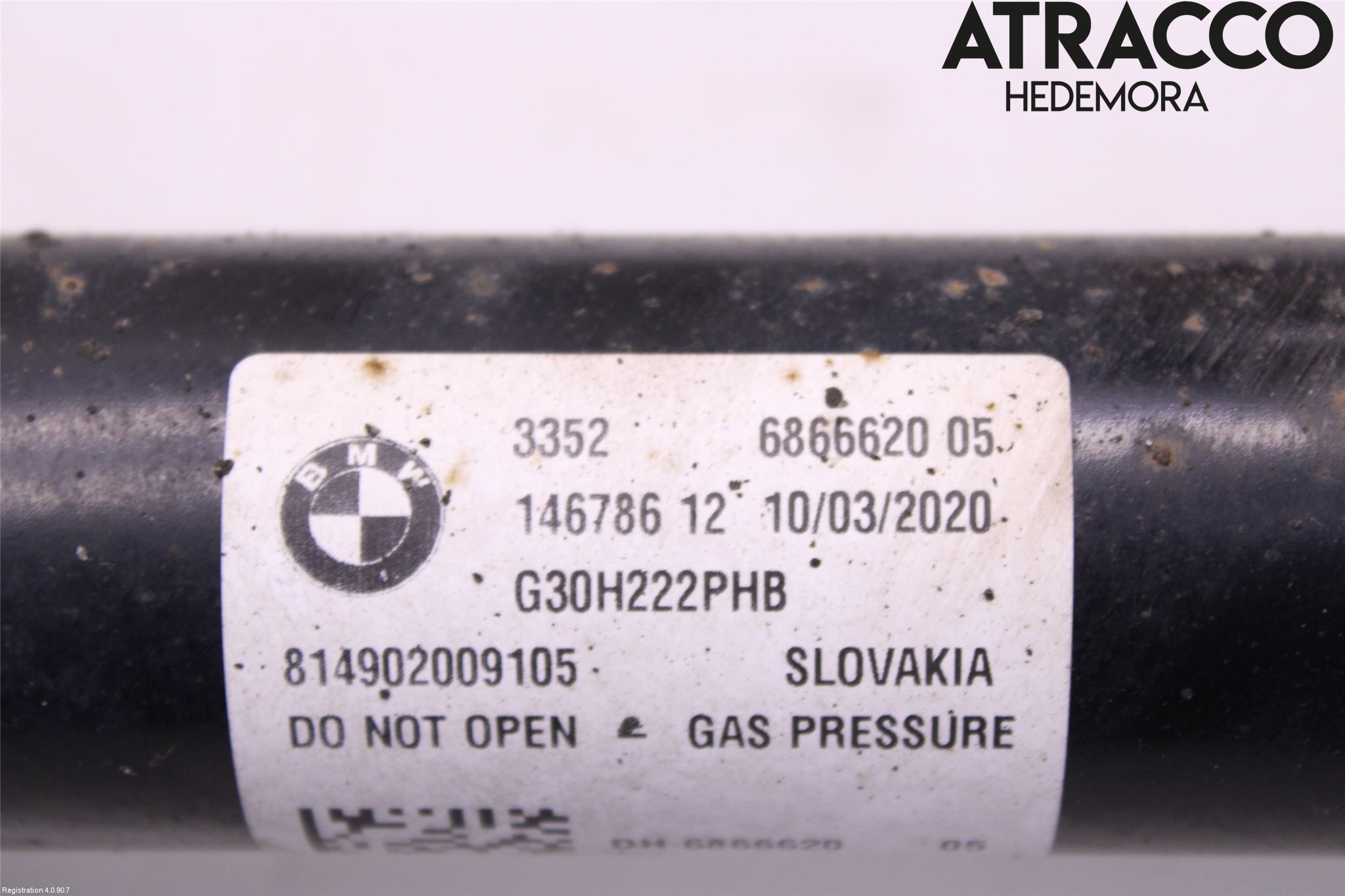 BMW 5 G30/G31/F90 17-23 Fjærbein Bak Høyre