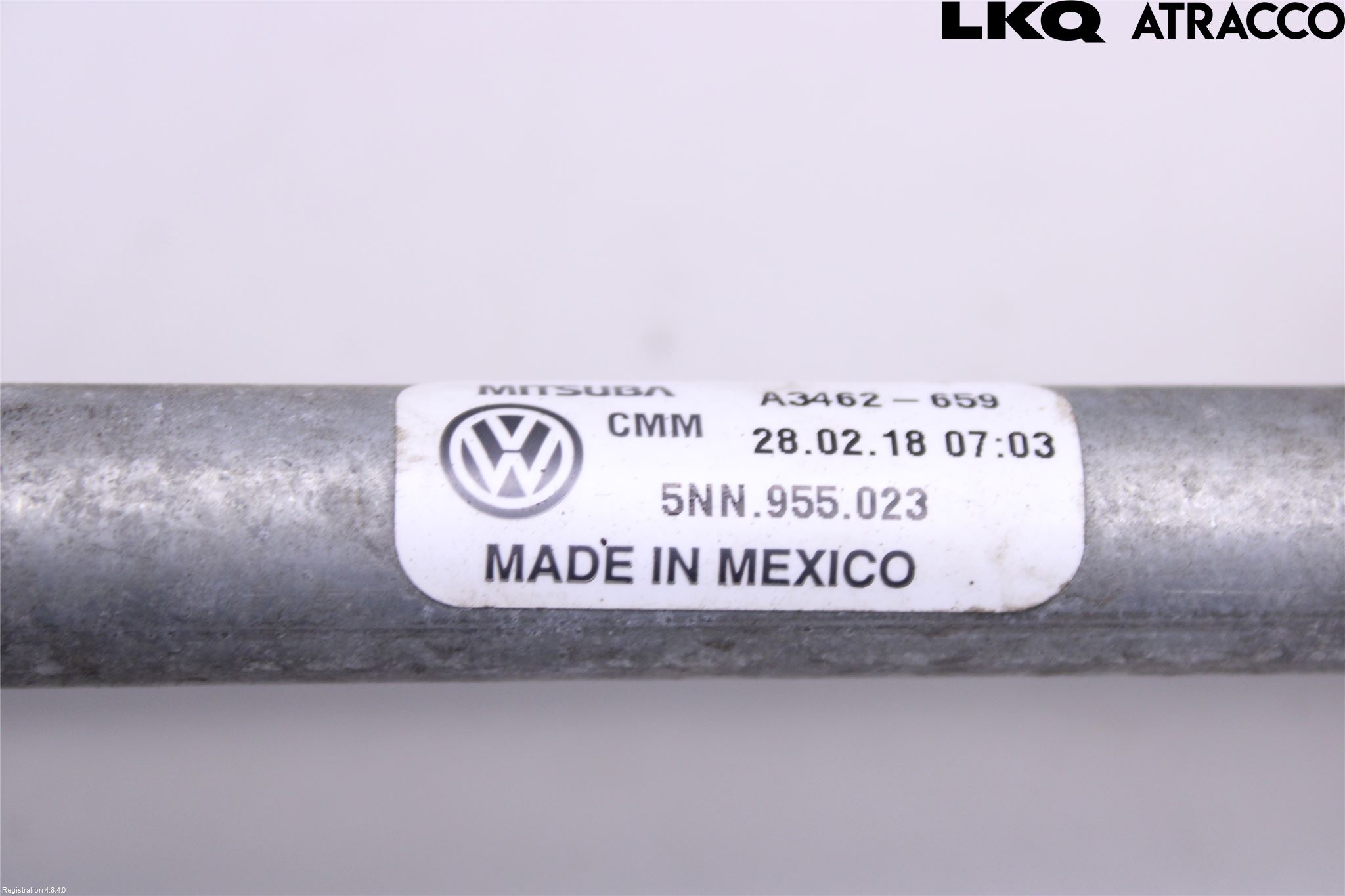 Volkswagen VW TIGUAN 16-24 Viskeroverføring Frontrute