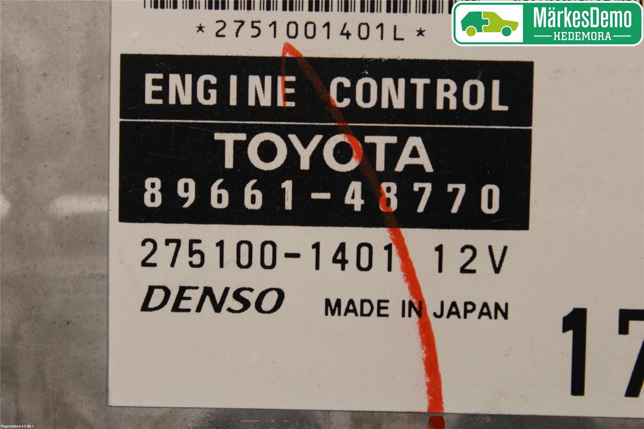 Toyota ÖVRIGT/DIREKTIMP. Styreenhet Innsprøytning