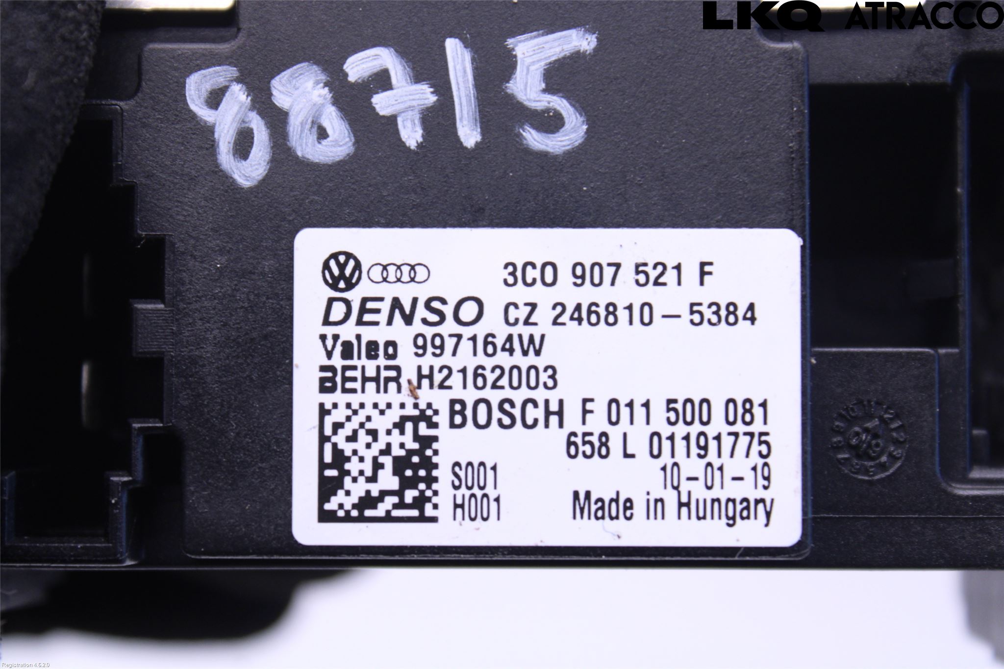 Skoda OCTAVIA (1Z) 05-13 Varmeapparat Viftemotstand