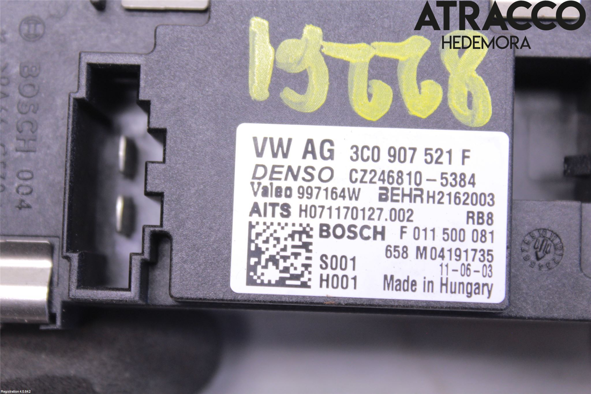 Volkswagen VW TIGUAN 07-16 Varmeapparat Viftemotstand