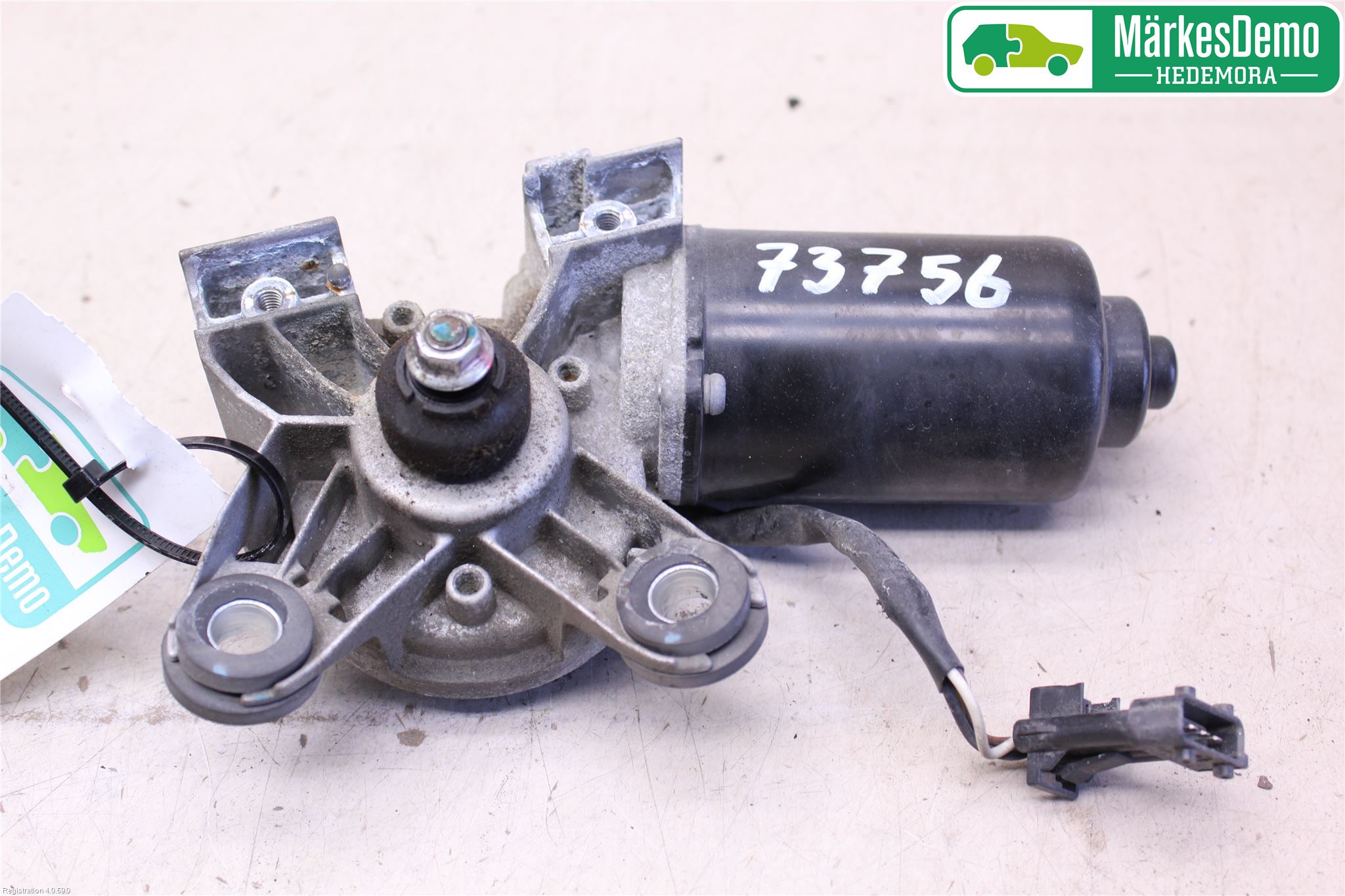 Saab 9-3 VER2/VER3 08-15 Viskermotor Frontrute
