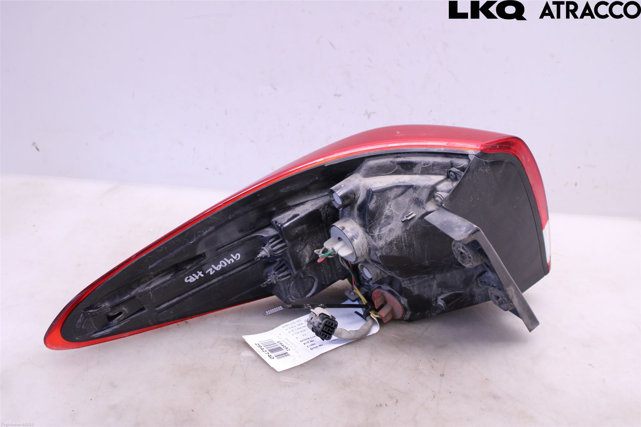 Kia CARENS III 13-19 Baklykt Høyre