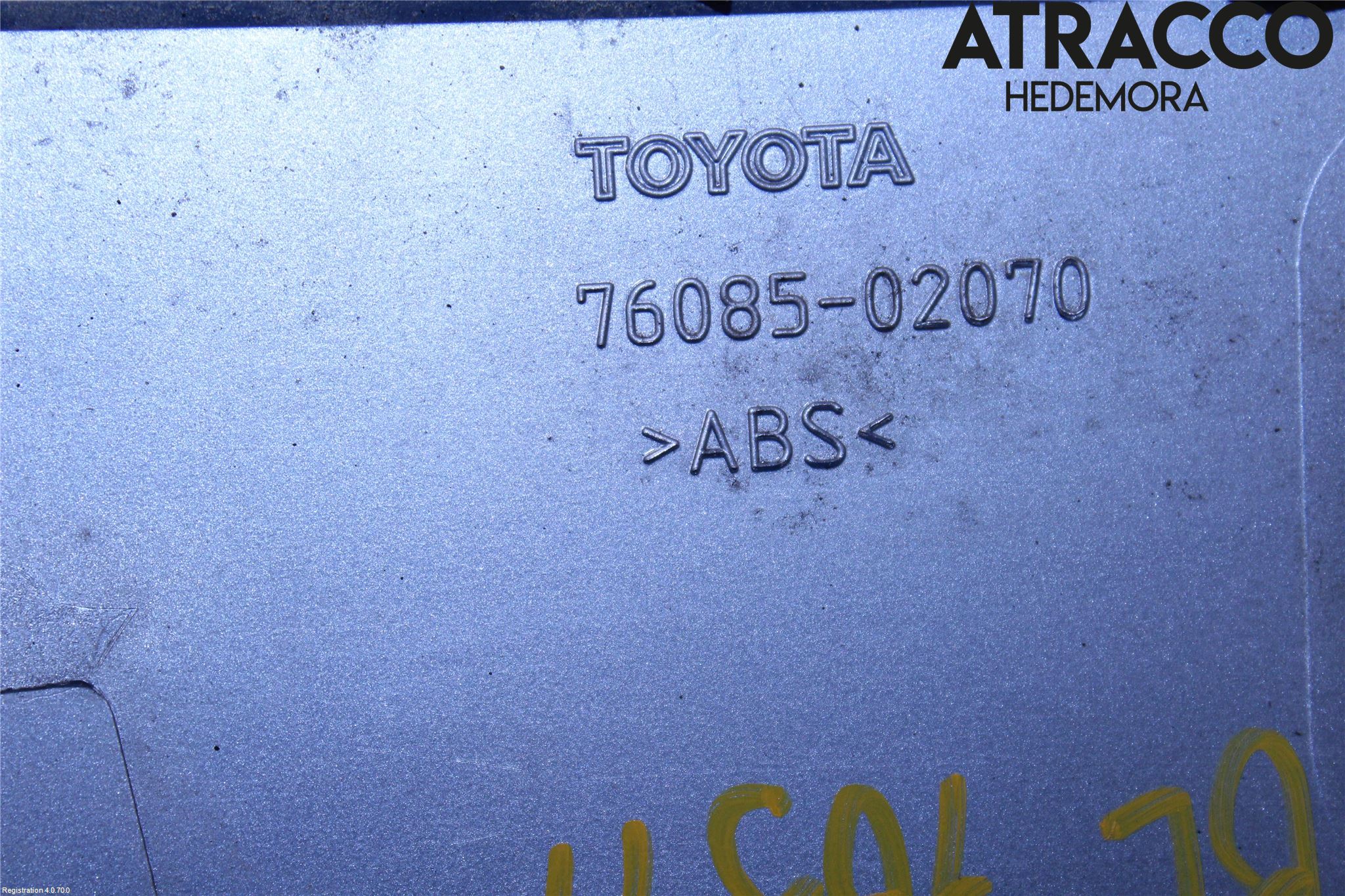 Toyota AURIS 07-09 Spoiler Bakluke