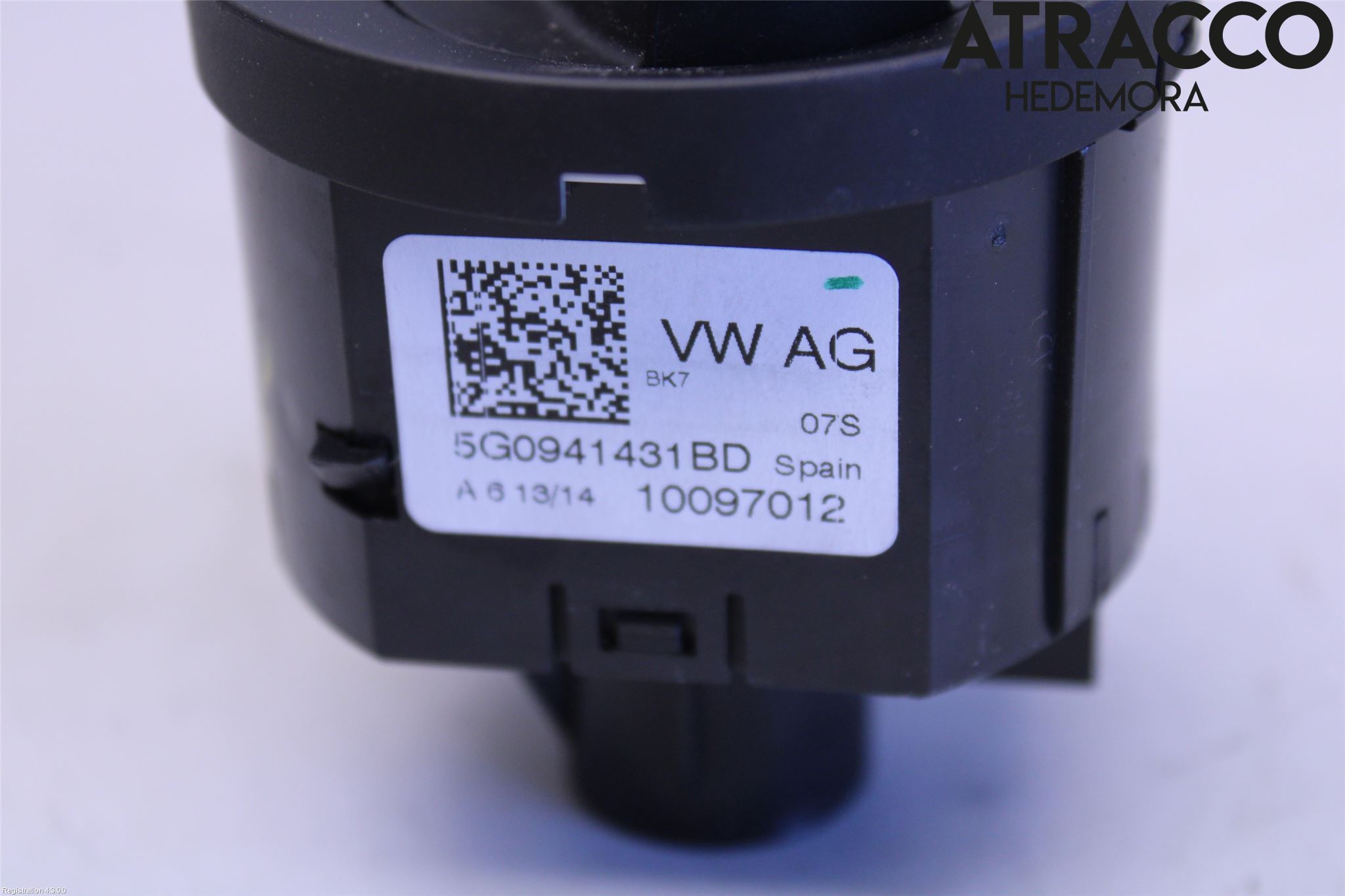 Volkswagen VW GOLF / E-GOLF VII 13-20 Bryter Hovedlys