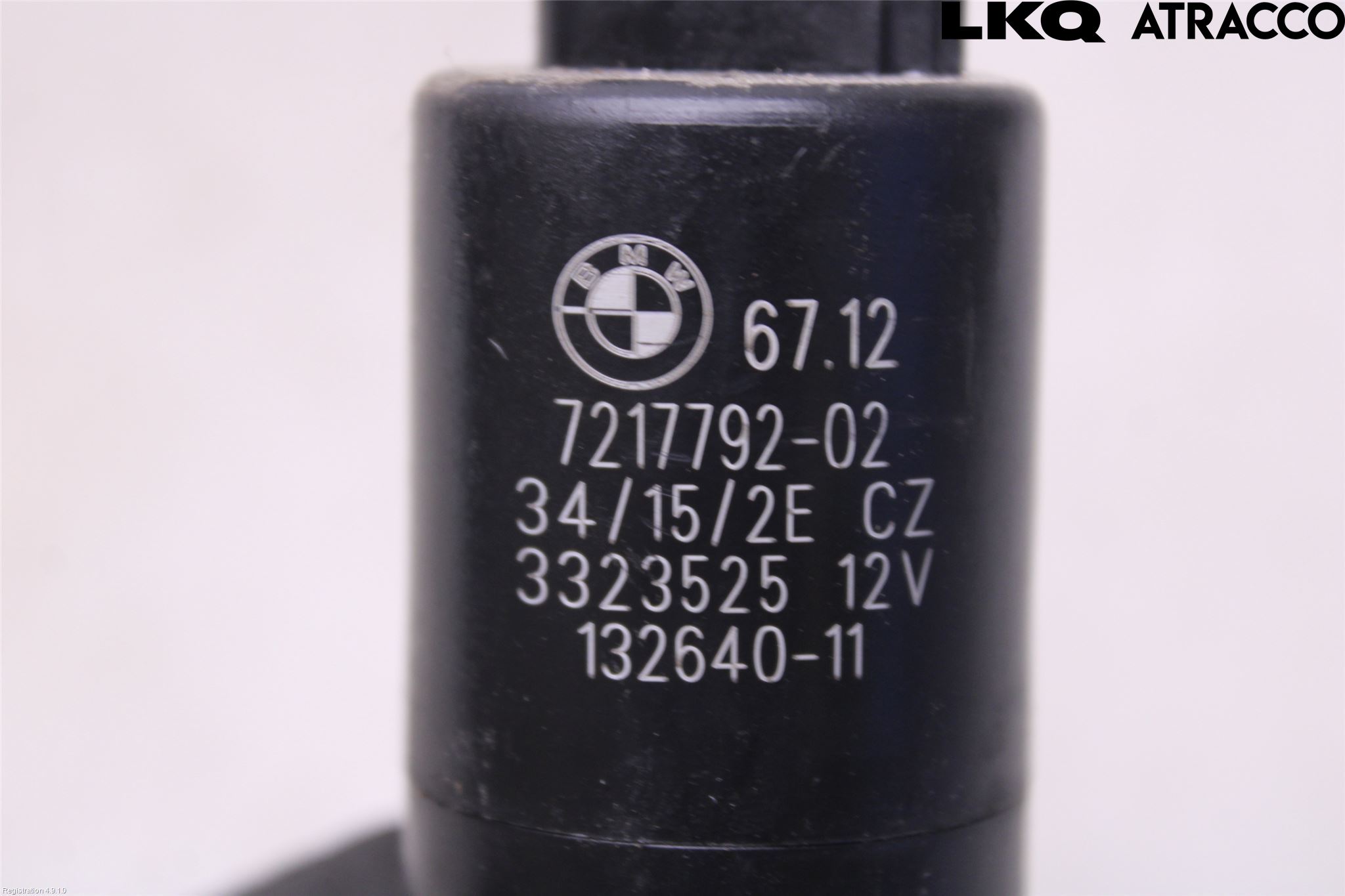 BMW 1 F20/F21 11-19 Spylerpumpe Høytrykk