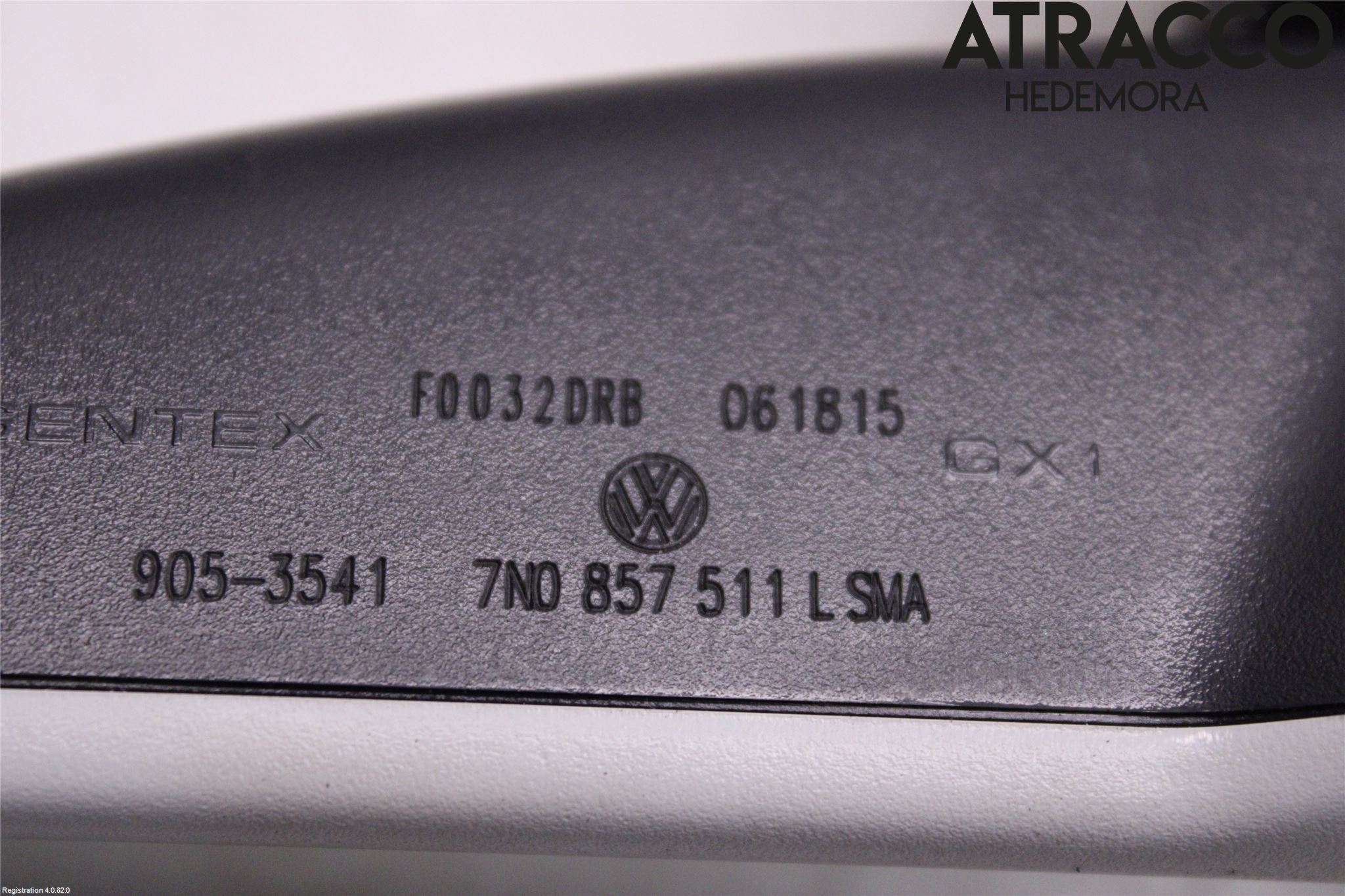 Volkswagen VW GOLF SPORTSVAN 15-20 Speil Innvendig El