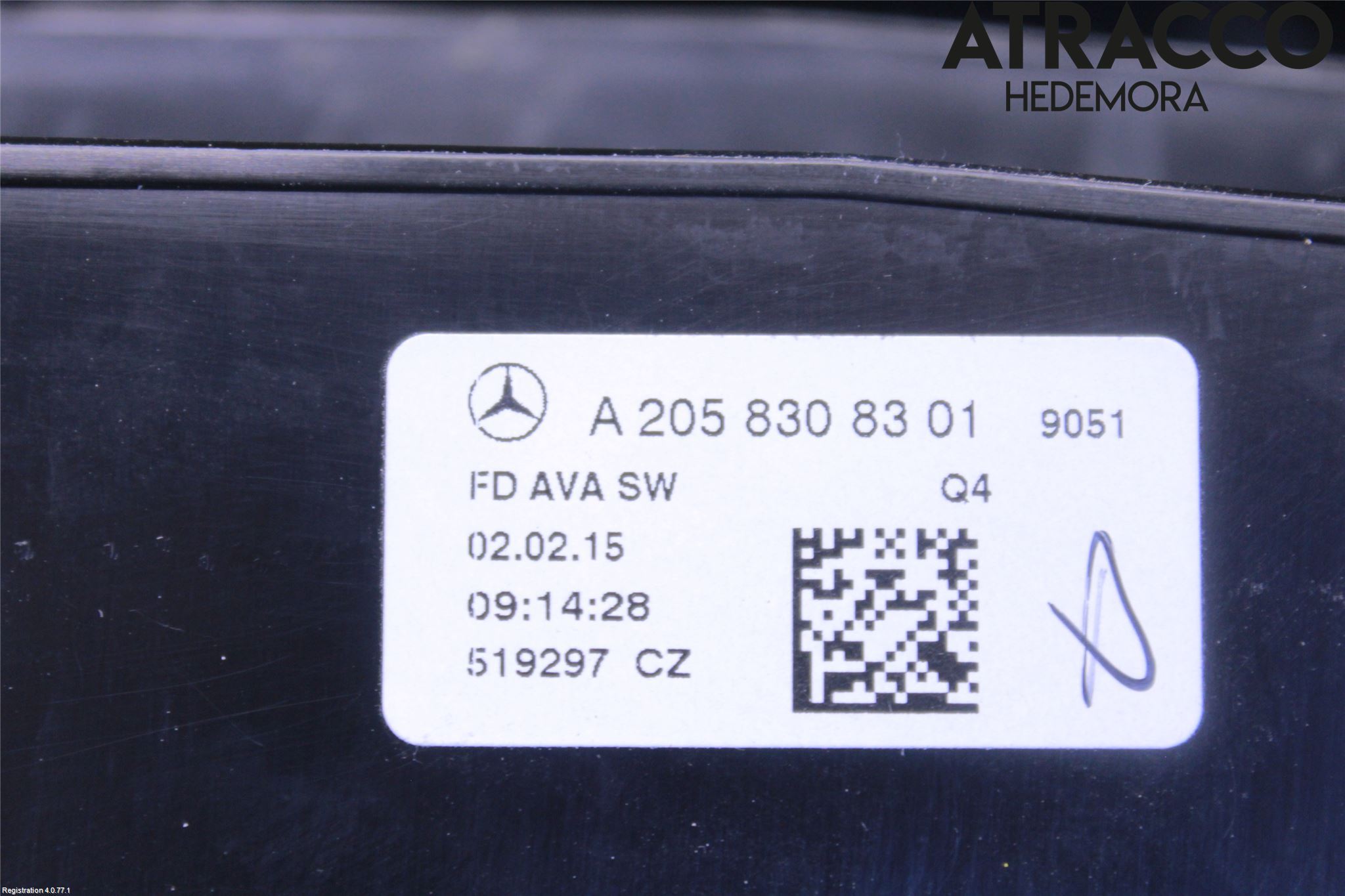 Mercedes-Benz MB C-KLASS (W205) 14-21 Dashbord Kanal - Dyse