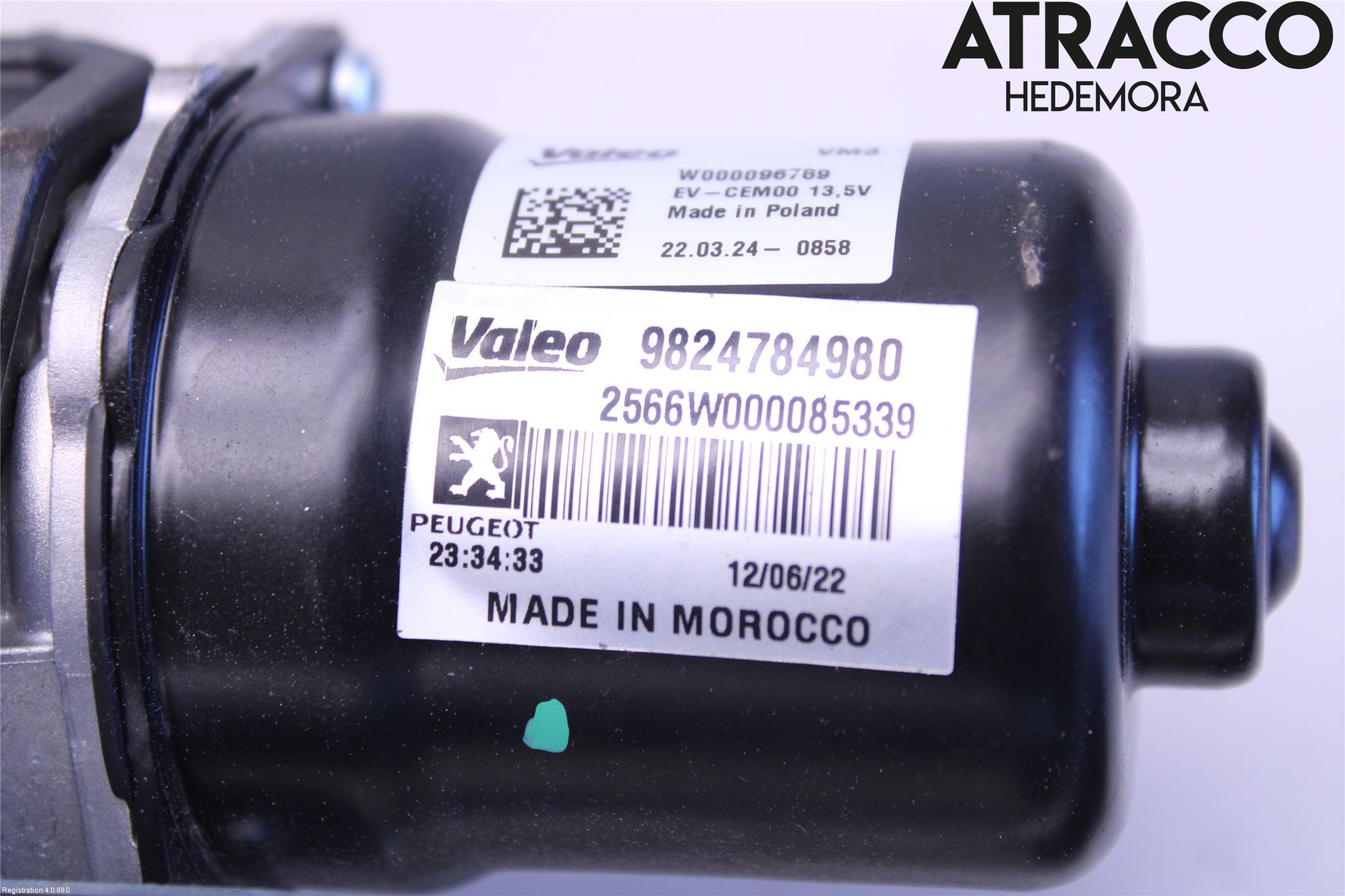 Peugeot 2008/E-2008 20- Viskermotor Frontrute