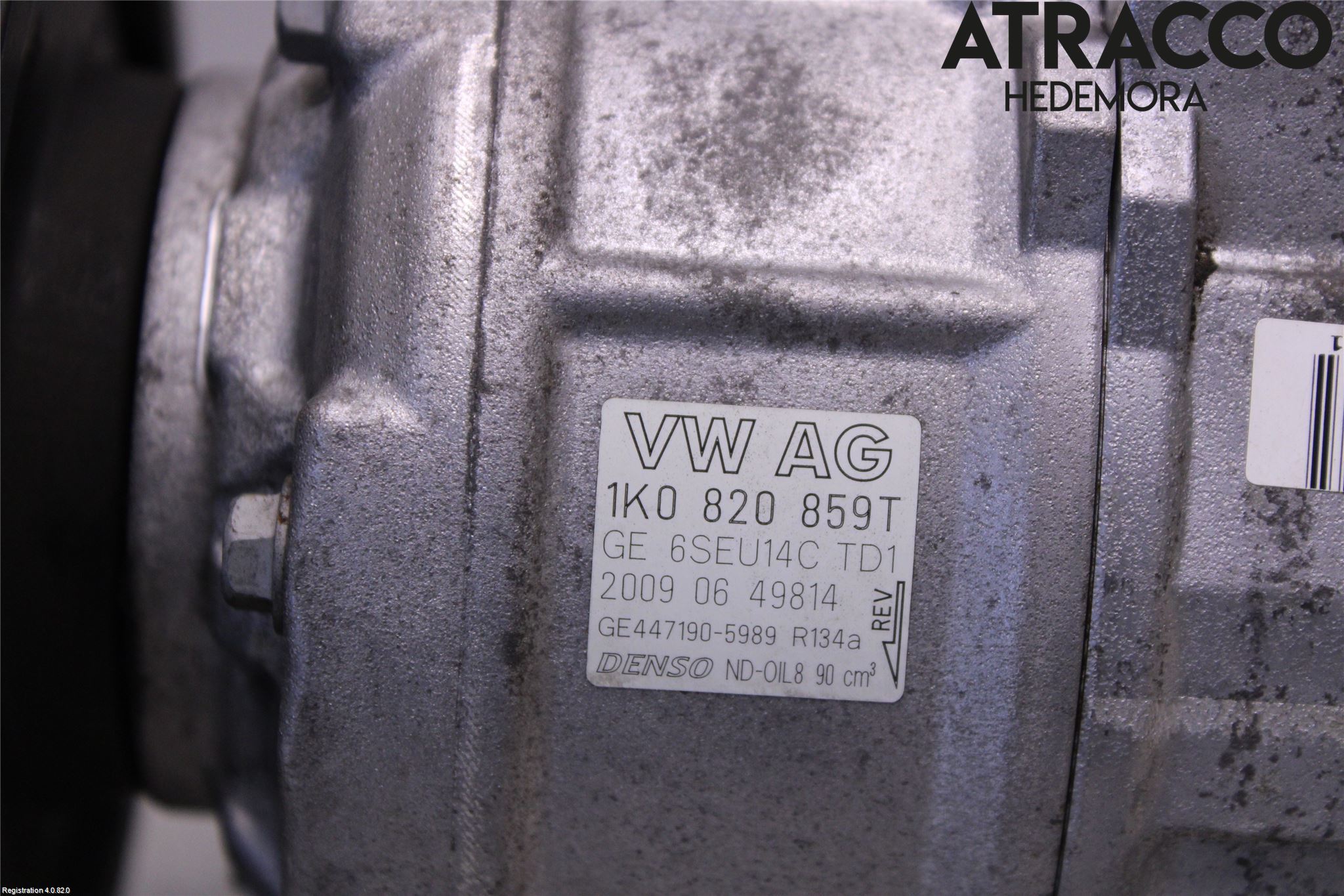 Seat ALTEA Varme Ac Kompressor