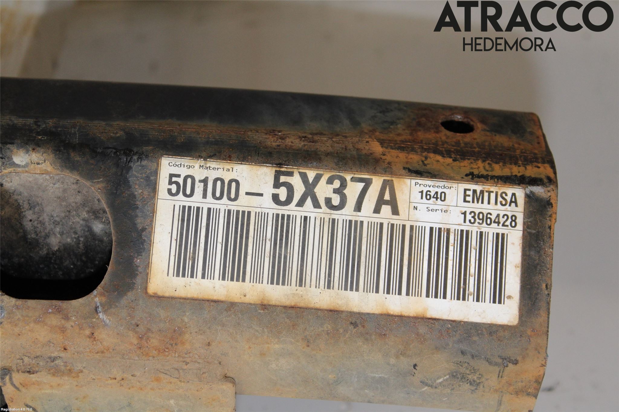 Nissan NAVARA 05-16 Støtfanger Foran Bjelke