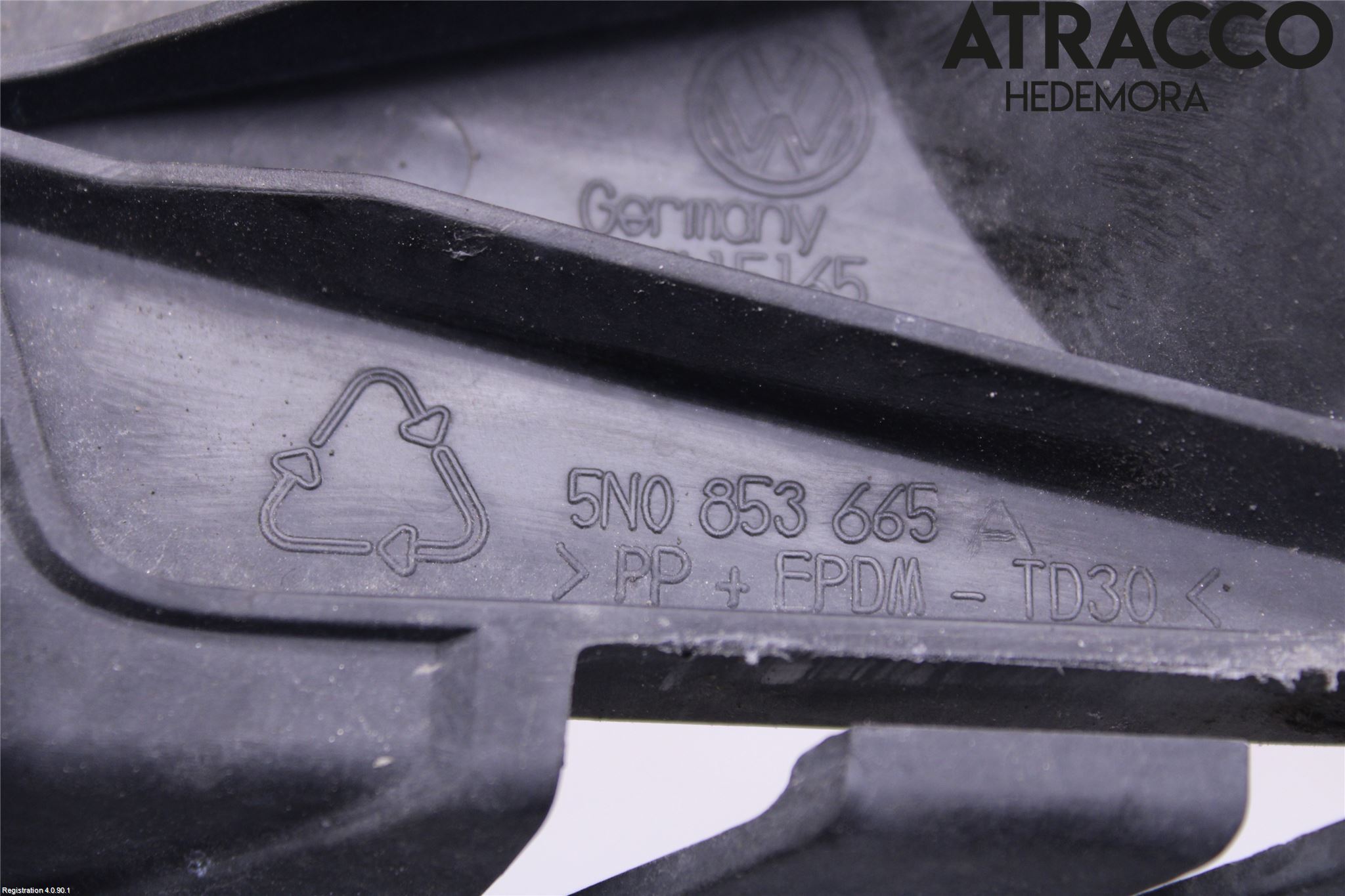 Volkswagen VW TIGUAN 07-16 Frontlykt Kurve-Tåkelys Ramme
