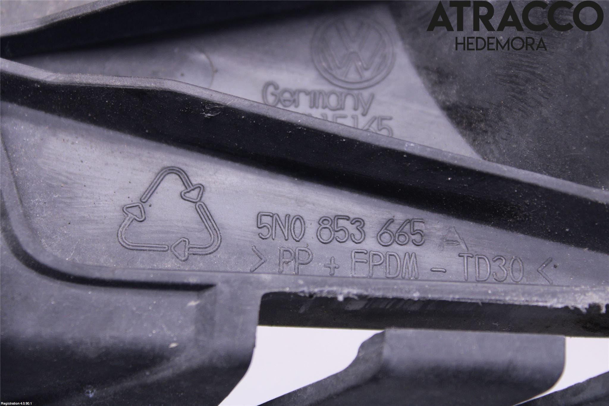 Volkswagen VW TIGUAN 07-16 Frontlykt Kurve-Tåkelys Ramme