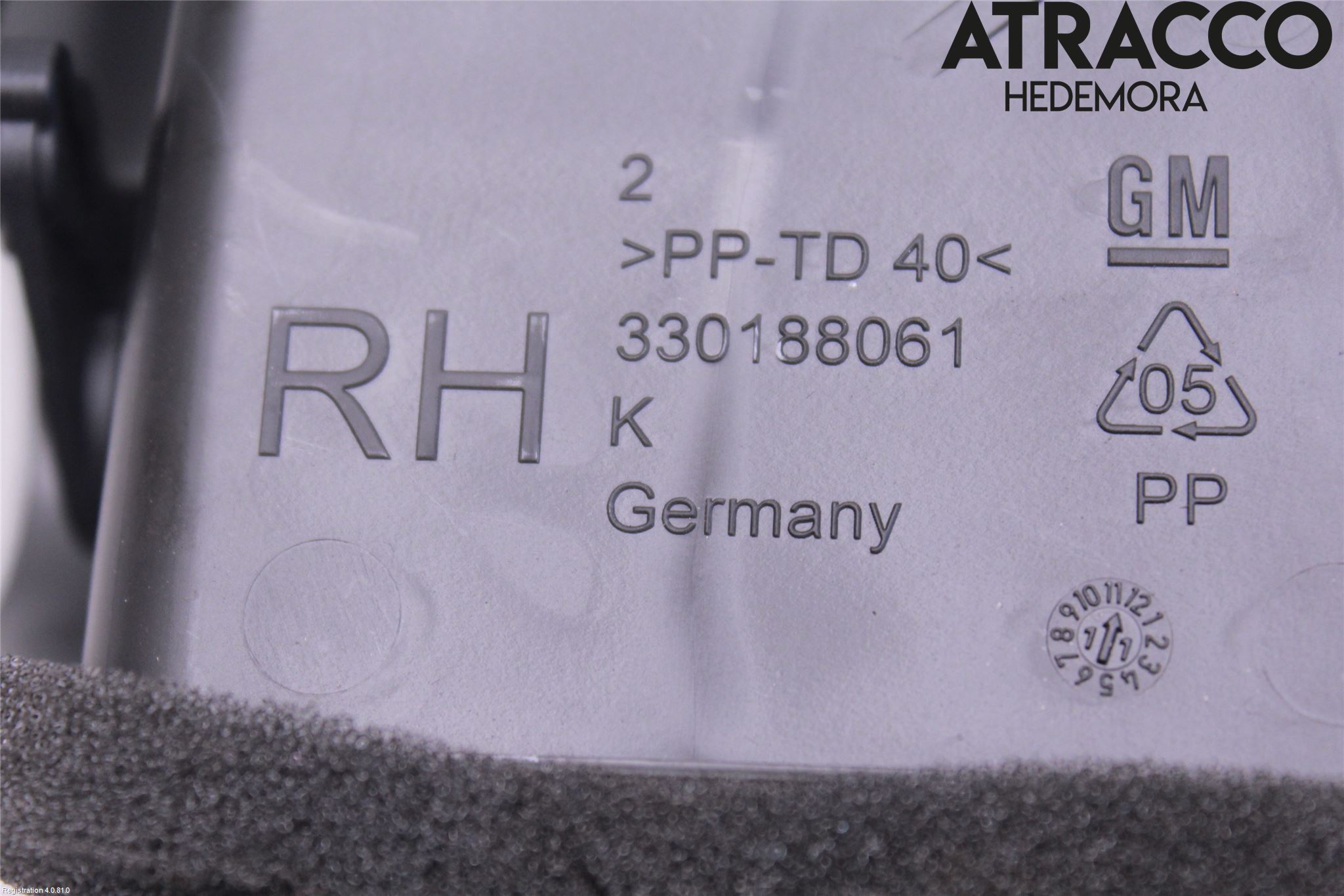 Opel ZAFIRA C 12-19 Dashbord Kanal - Dyse
