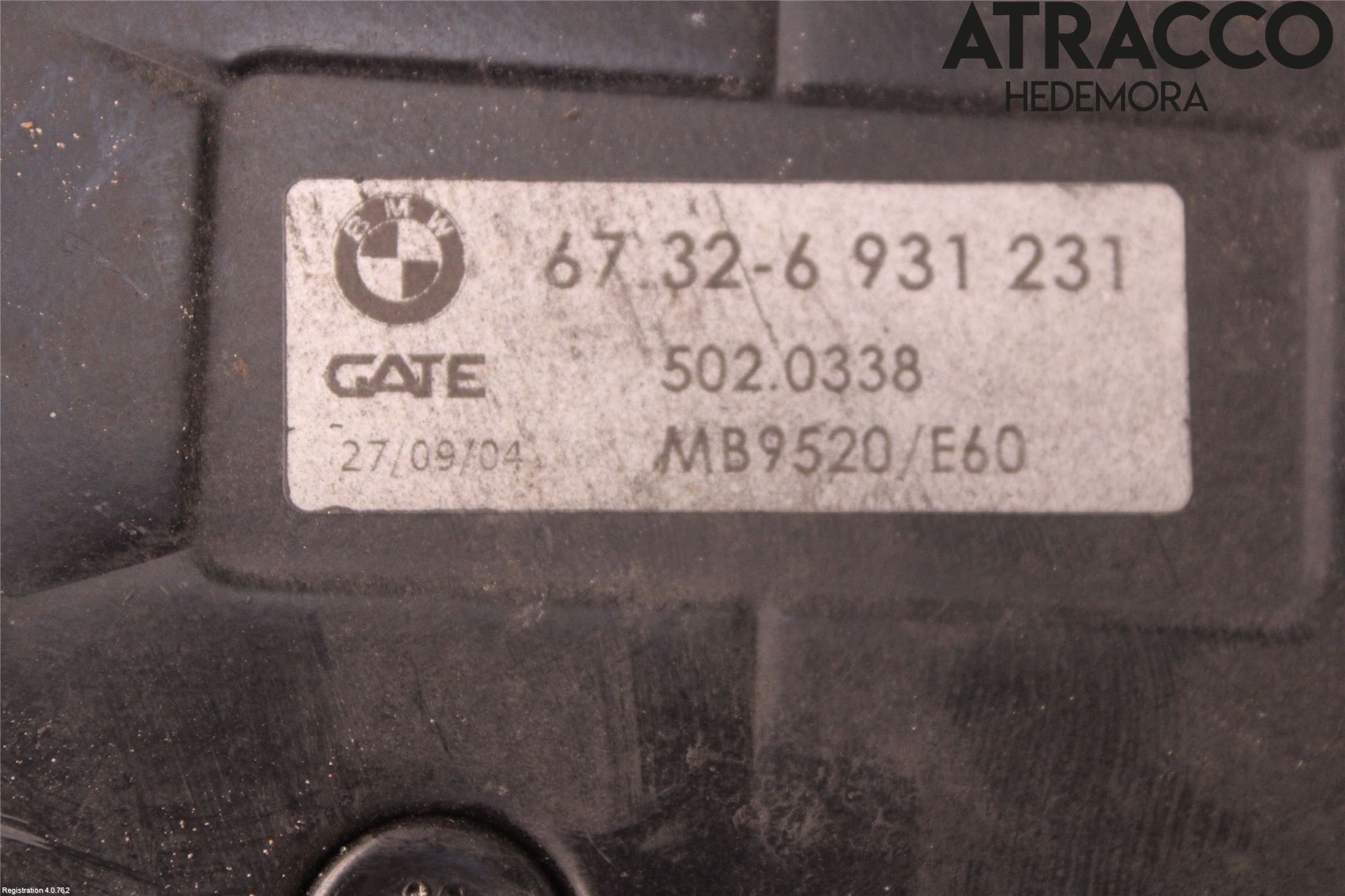 BMW 5 E60/61 Sed/Tou 02-10 Kjølevifte Elektrisk