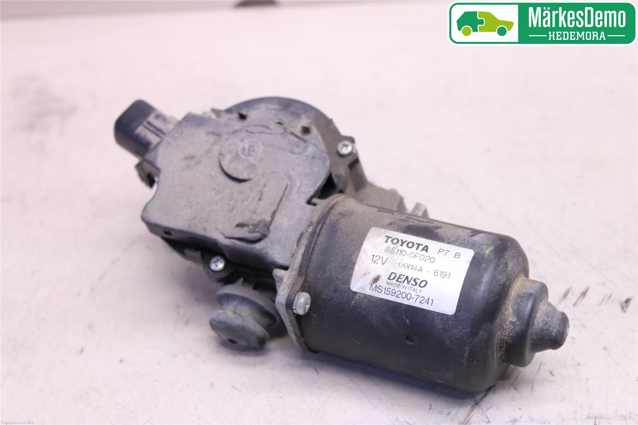 Toyota COROLLA VERSO 08-09 Viskermotor Frontrute