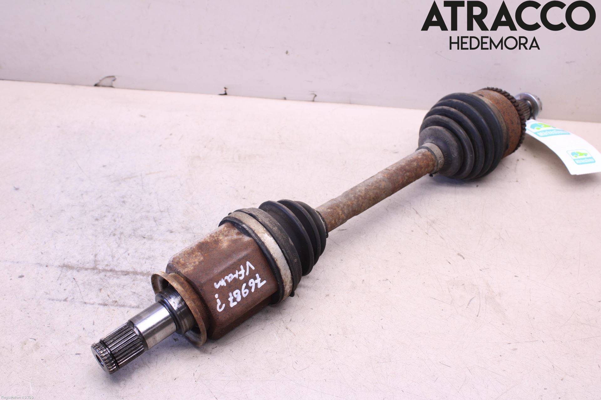 Landrover LAND ROVER RANGE ROVER L322 02-12 Drivaksel Foran Kompl Venstre