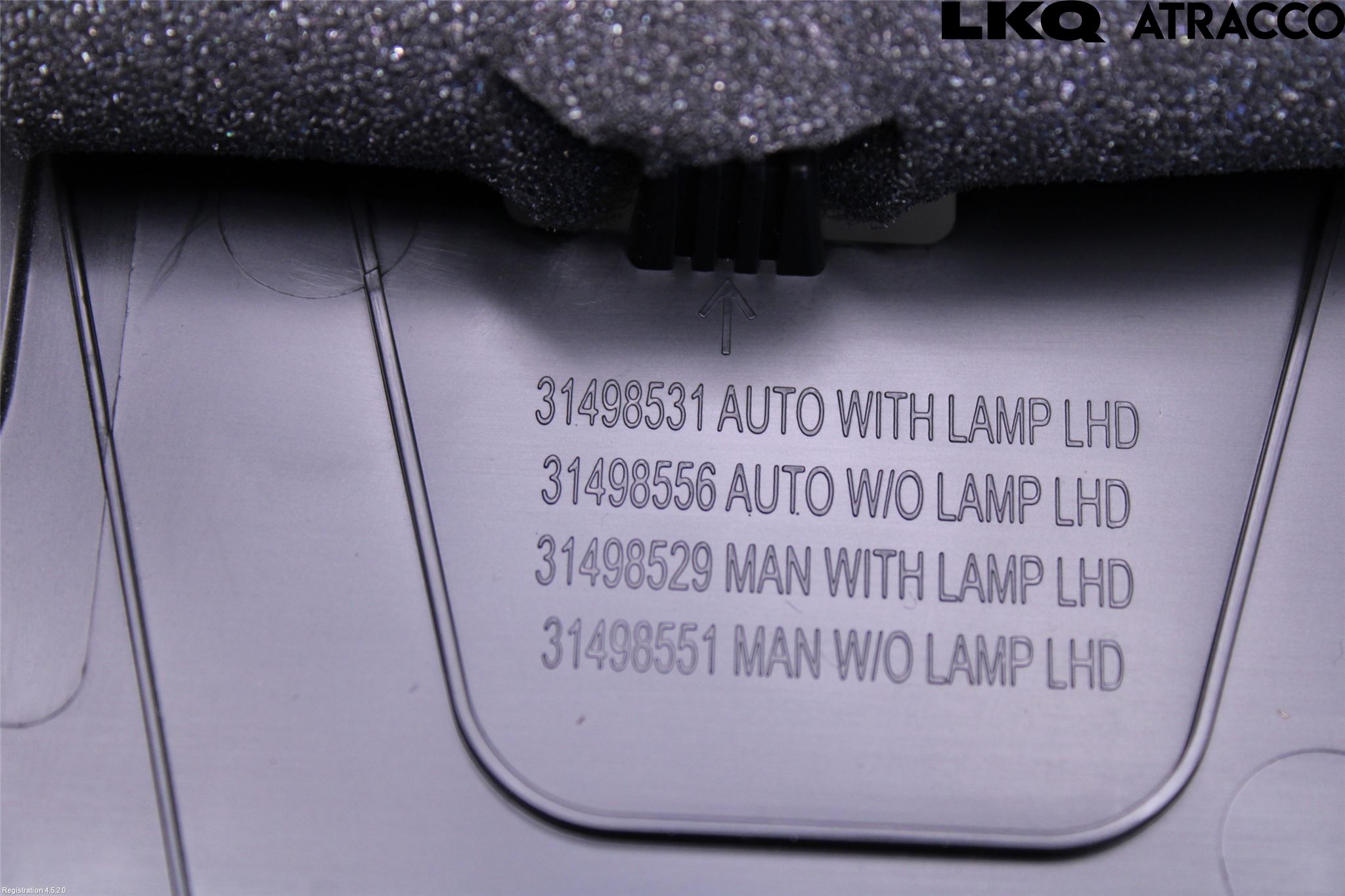 Volvo V60 CROSS COUNTRY 19- Innr Dashbord Sparkeplate