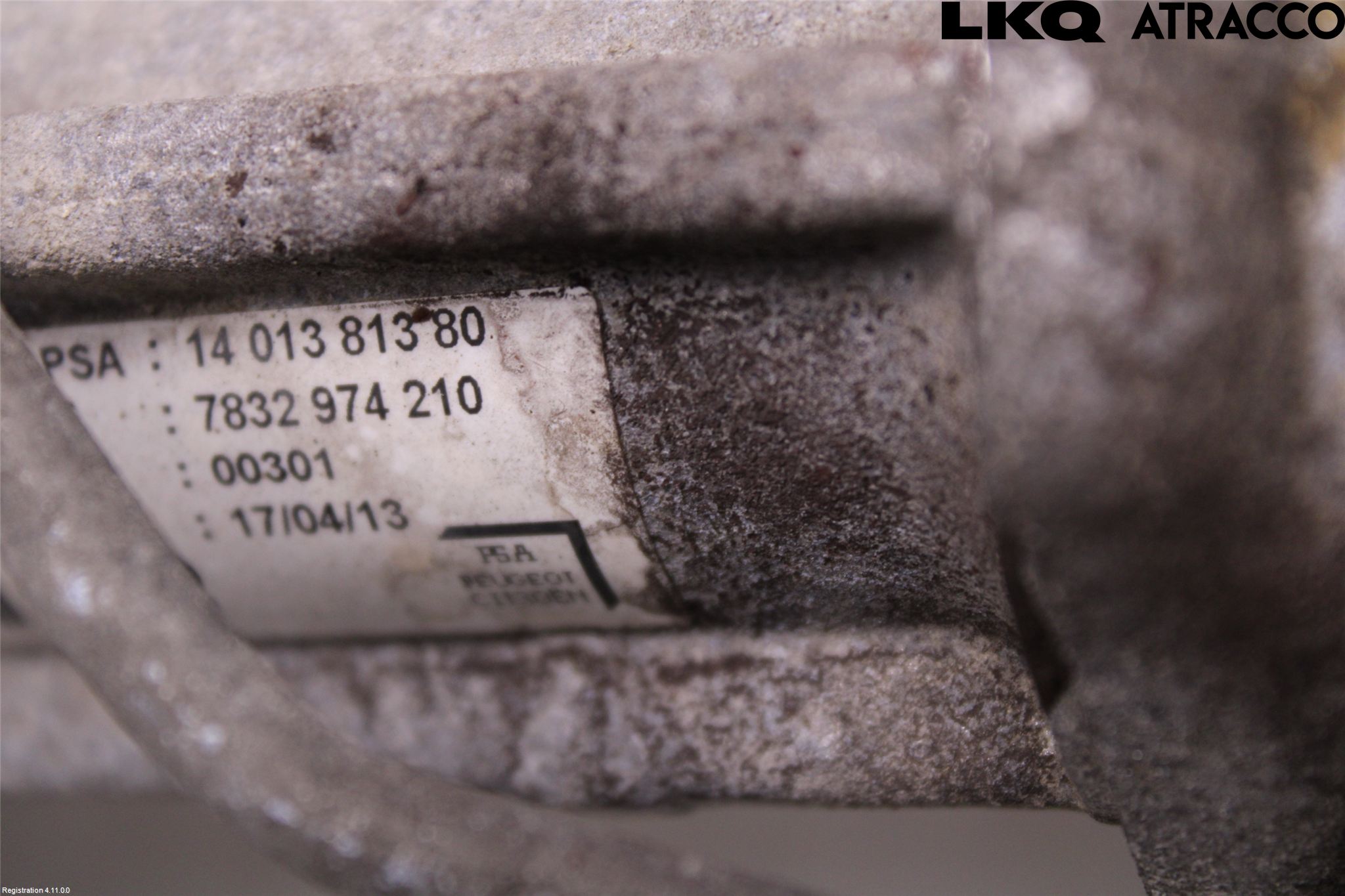 Peugeot EXPERT 07-14 Servo Snekke - Tannstang