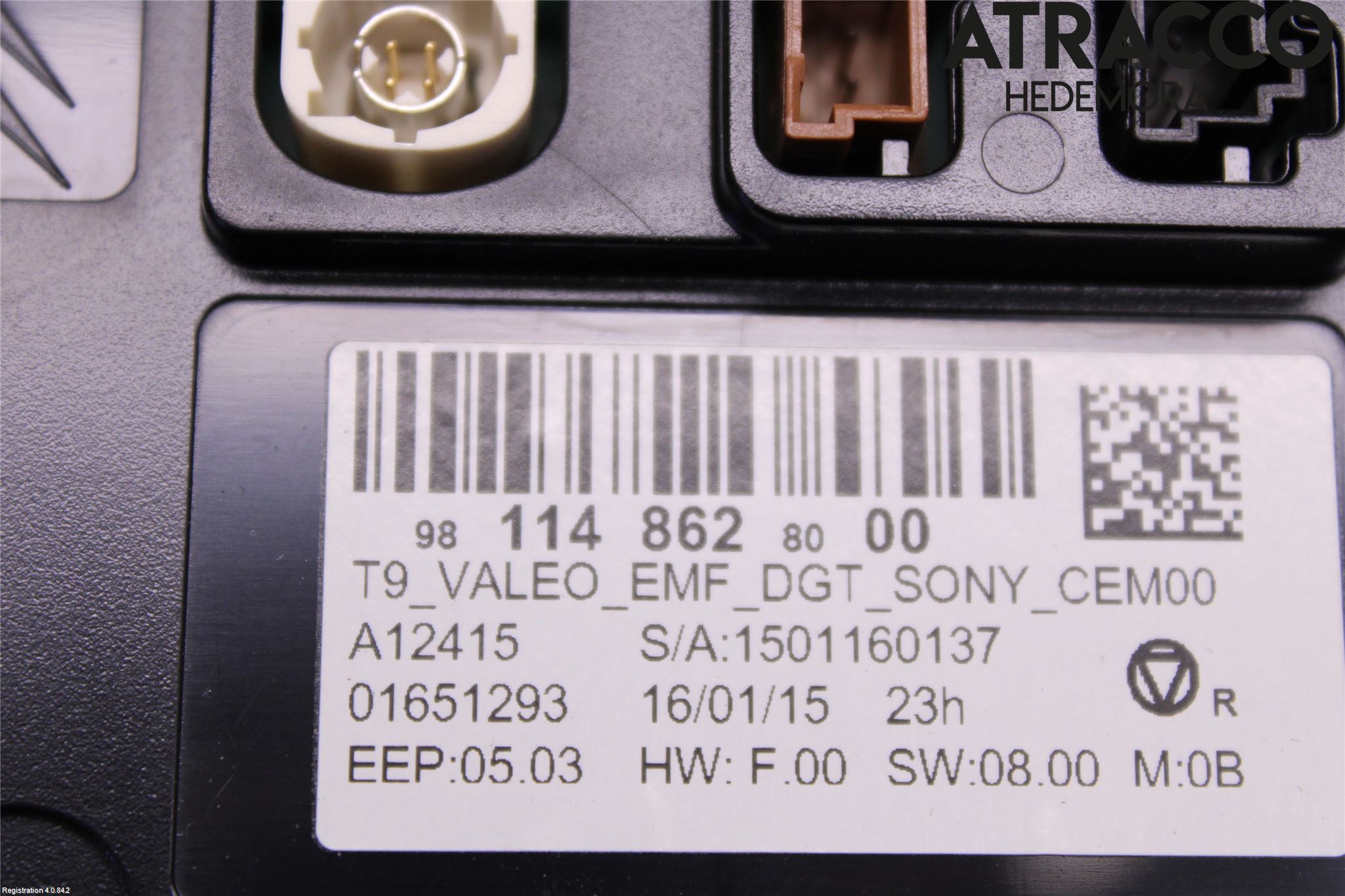 Peugeot 308 14-21 Multifunktionsdisplay