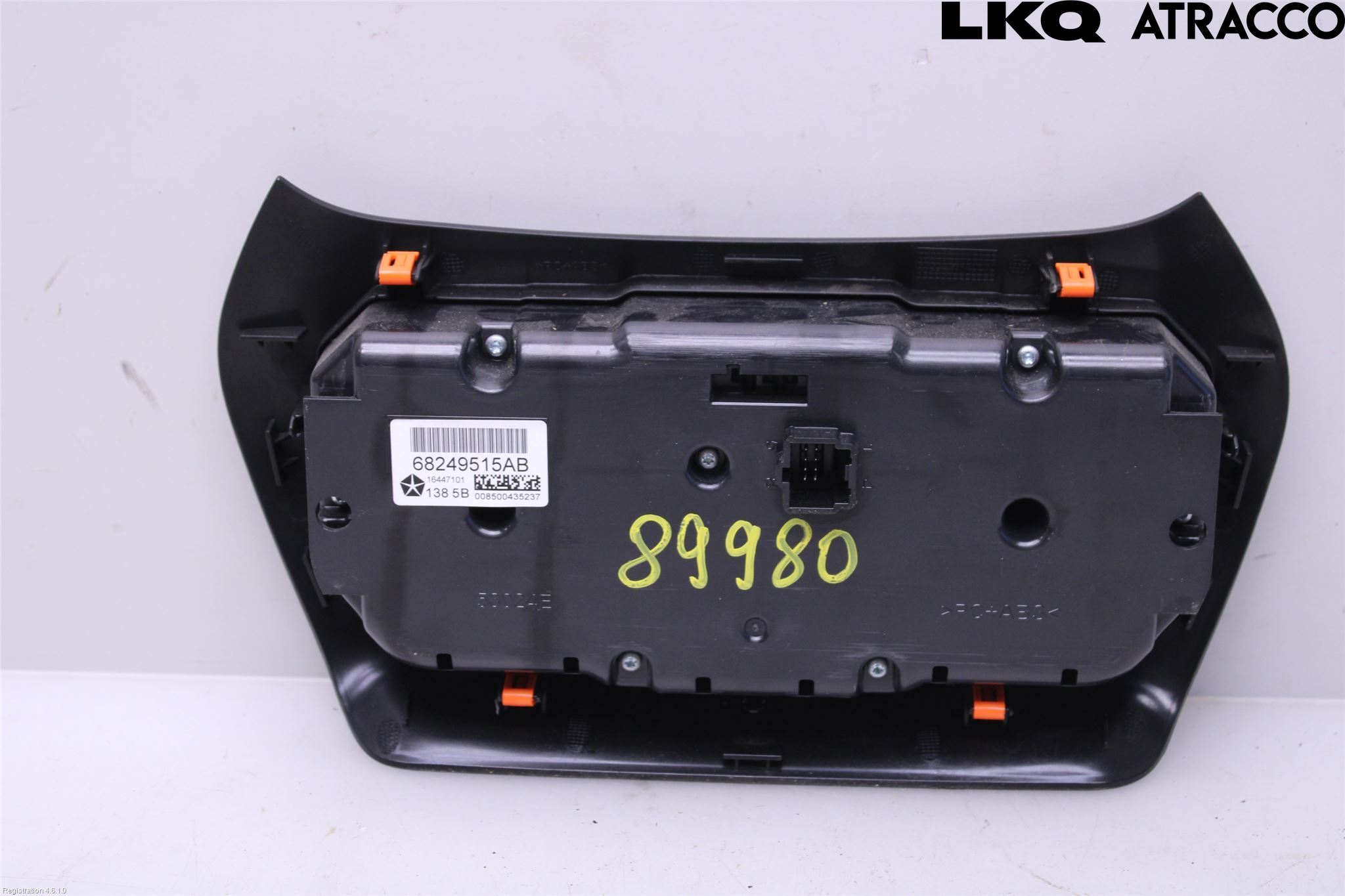 Jeep CHEROKEE Varme Ac Betjening-Display