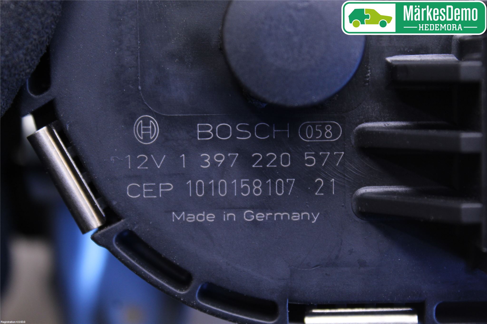 Peugeot 3008 09-16 Viskermotor Frontrute