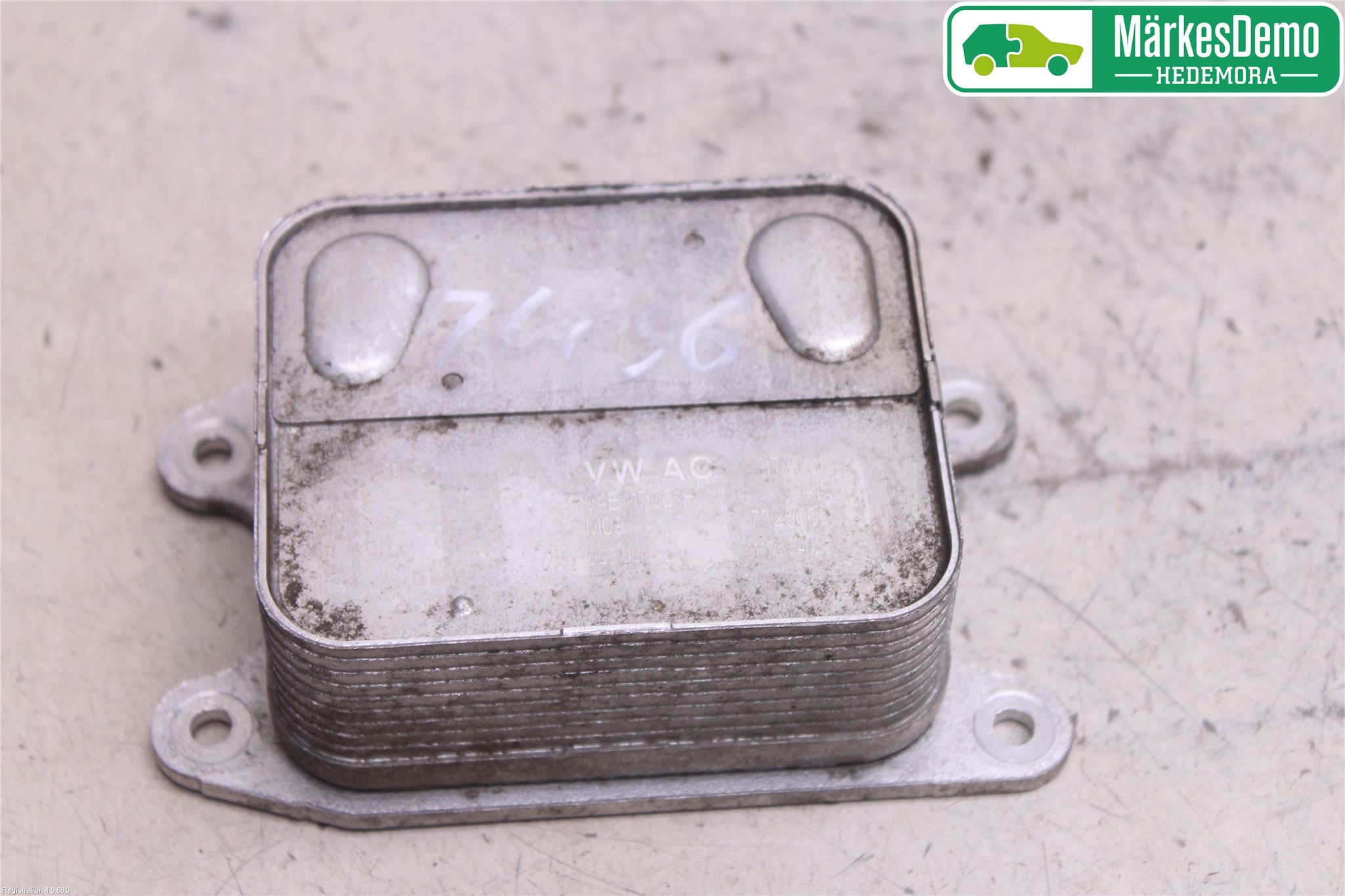 Volkswagen VW GOLF / E-GOLF VII 13-20 Radiator Oljekjøler Motor